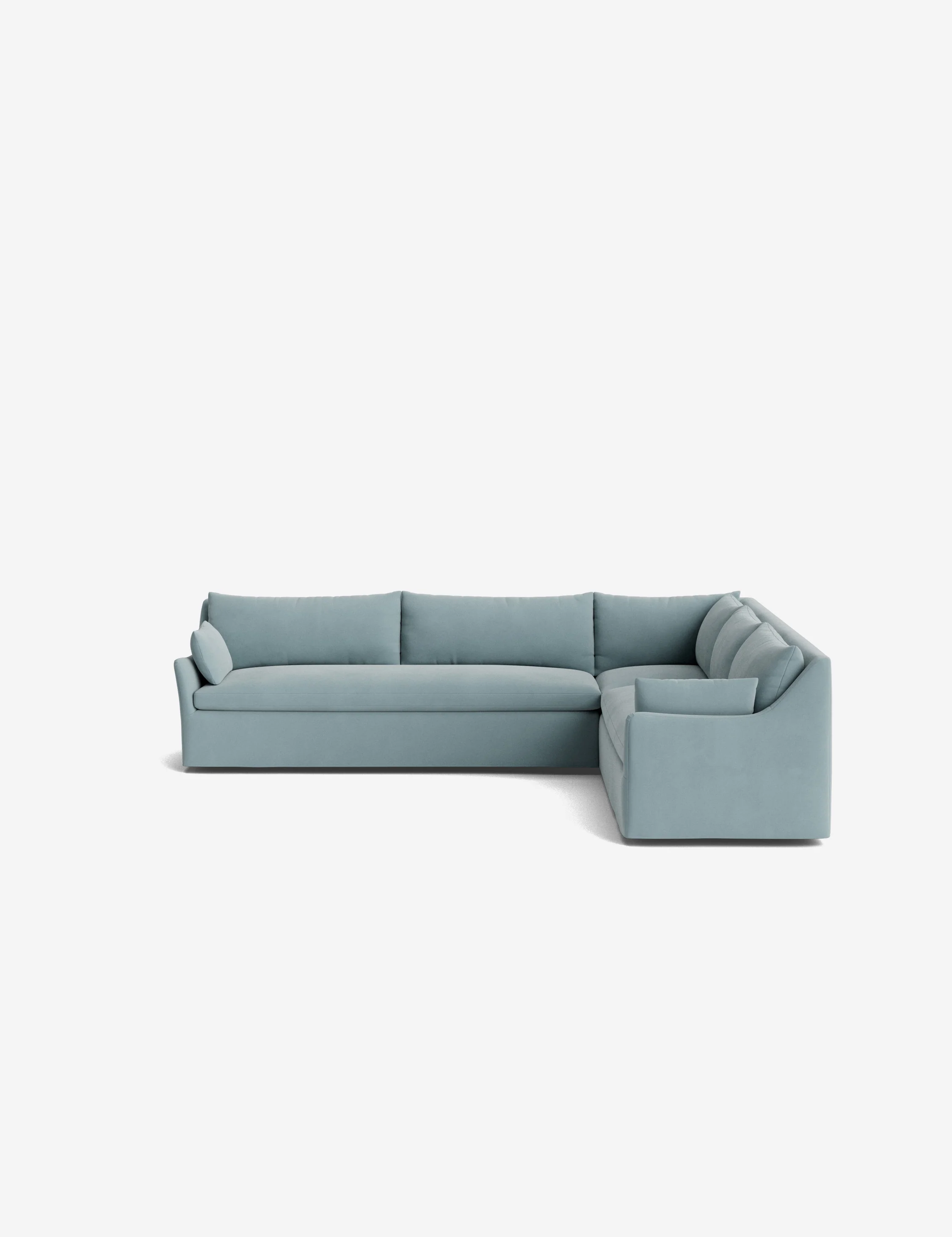Portola Slipcover Corner Sectional Sofa - Image 13