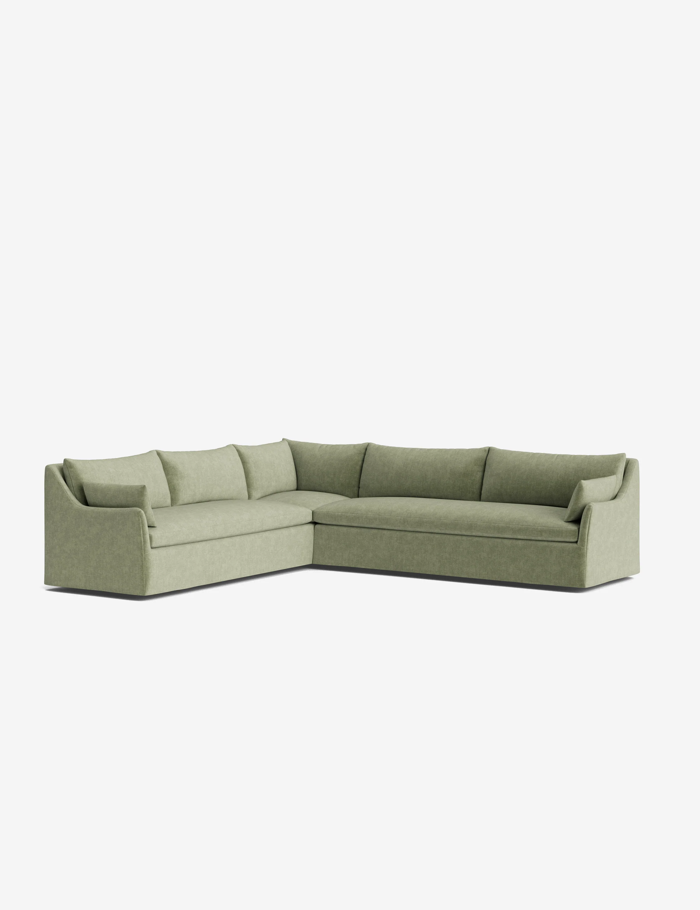 Portola Slipcover Corner Sectional Sofa - Image 139