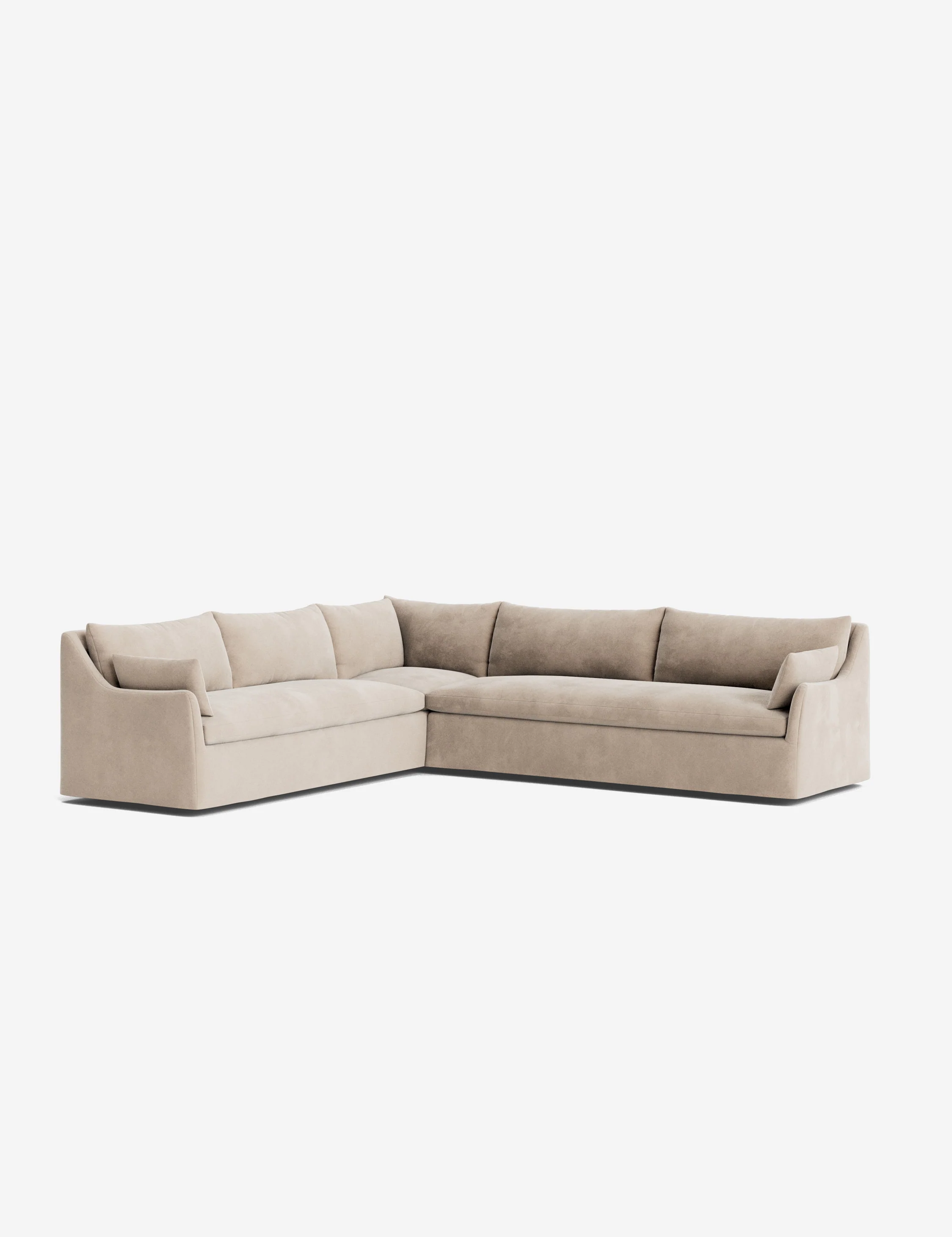 Portola Slipcover Corner Sectional Sofa - Image 140