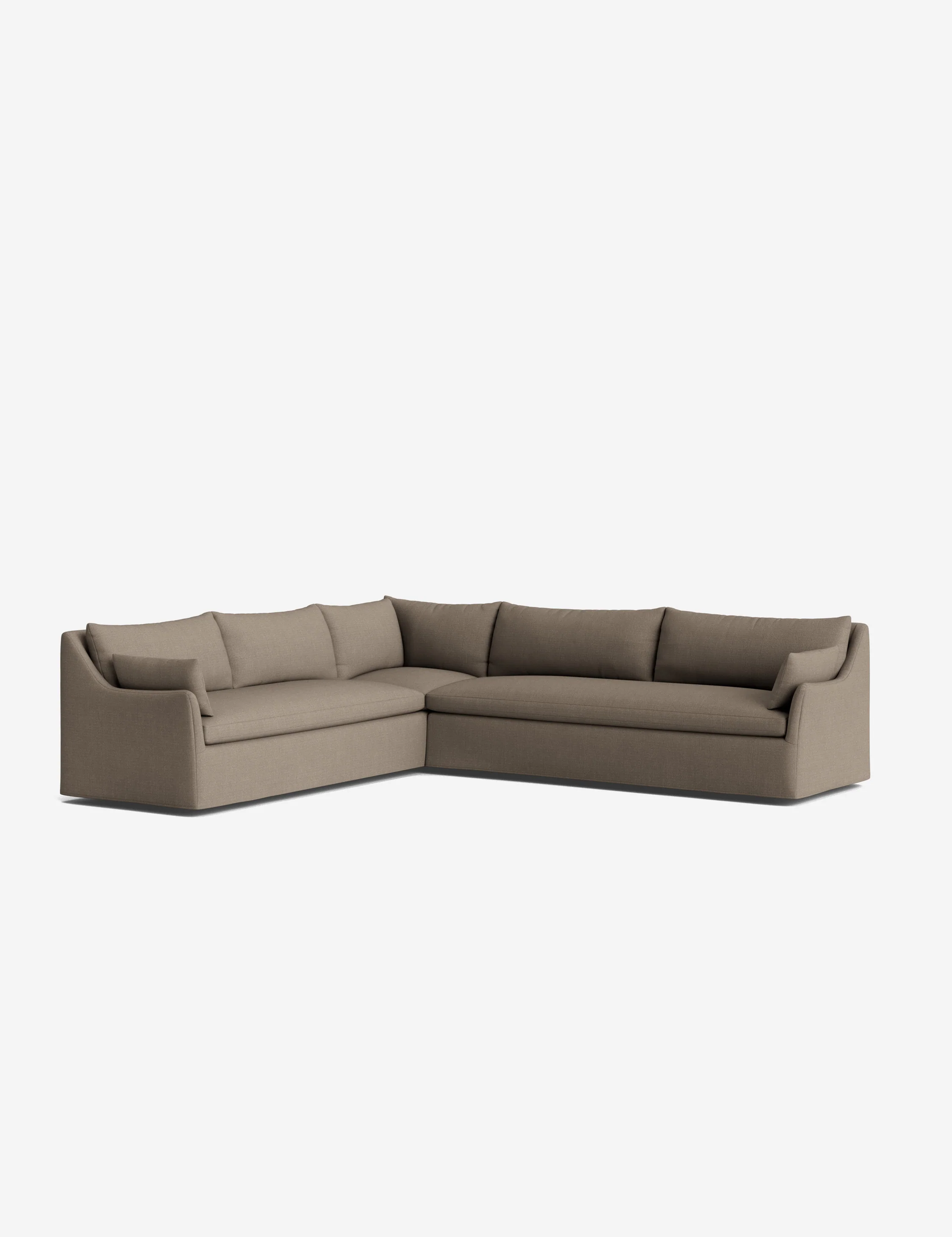 Portola Slipcover Corner Sectional Sofa - Image 145