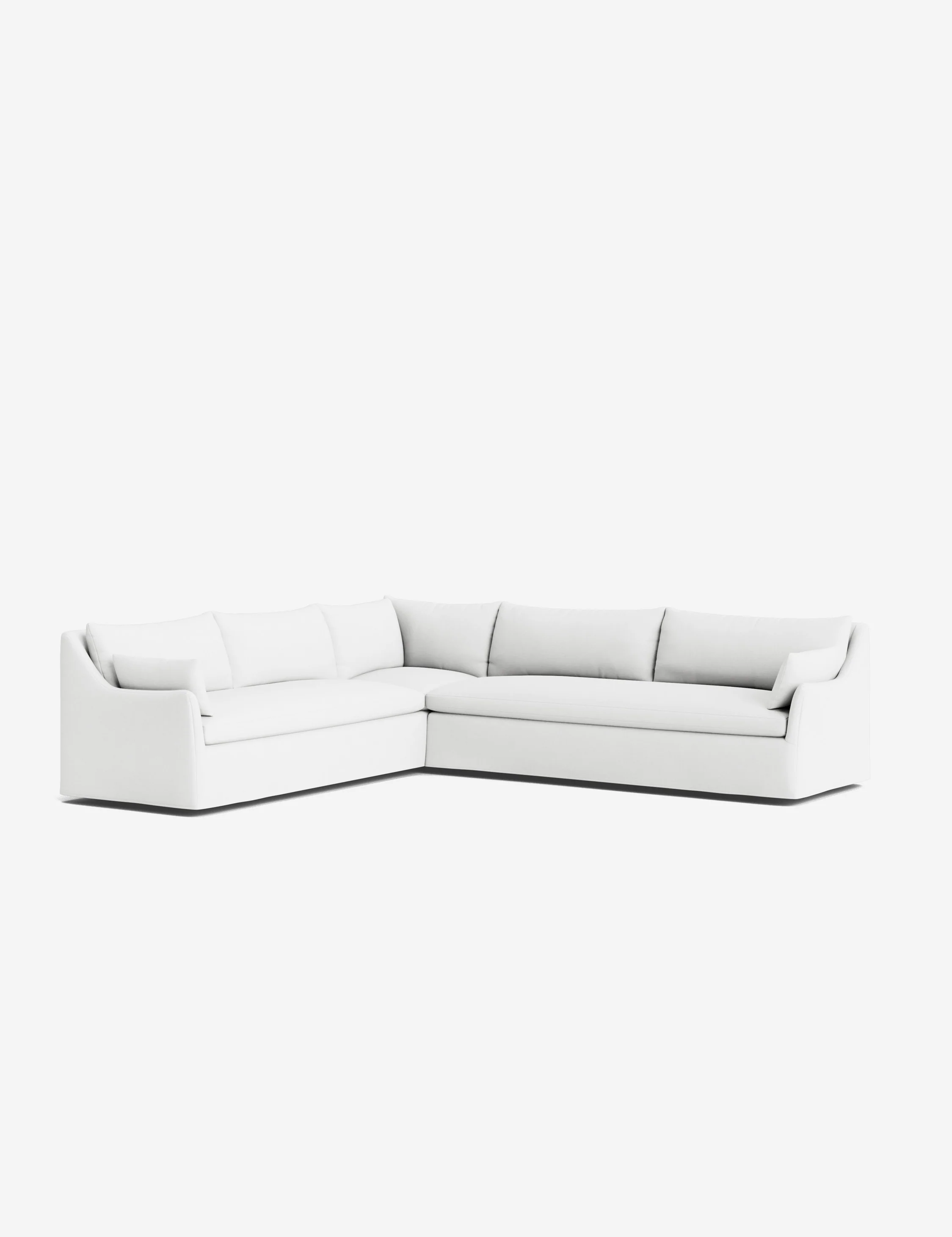 Portola Slipcover Corner Sectional Sofa - Image 153