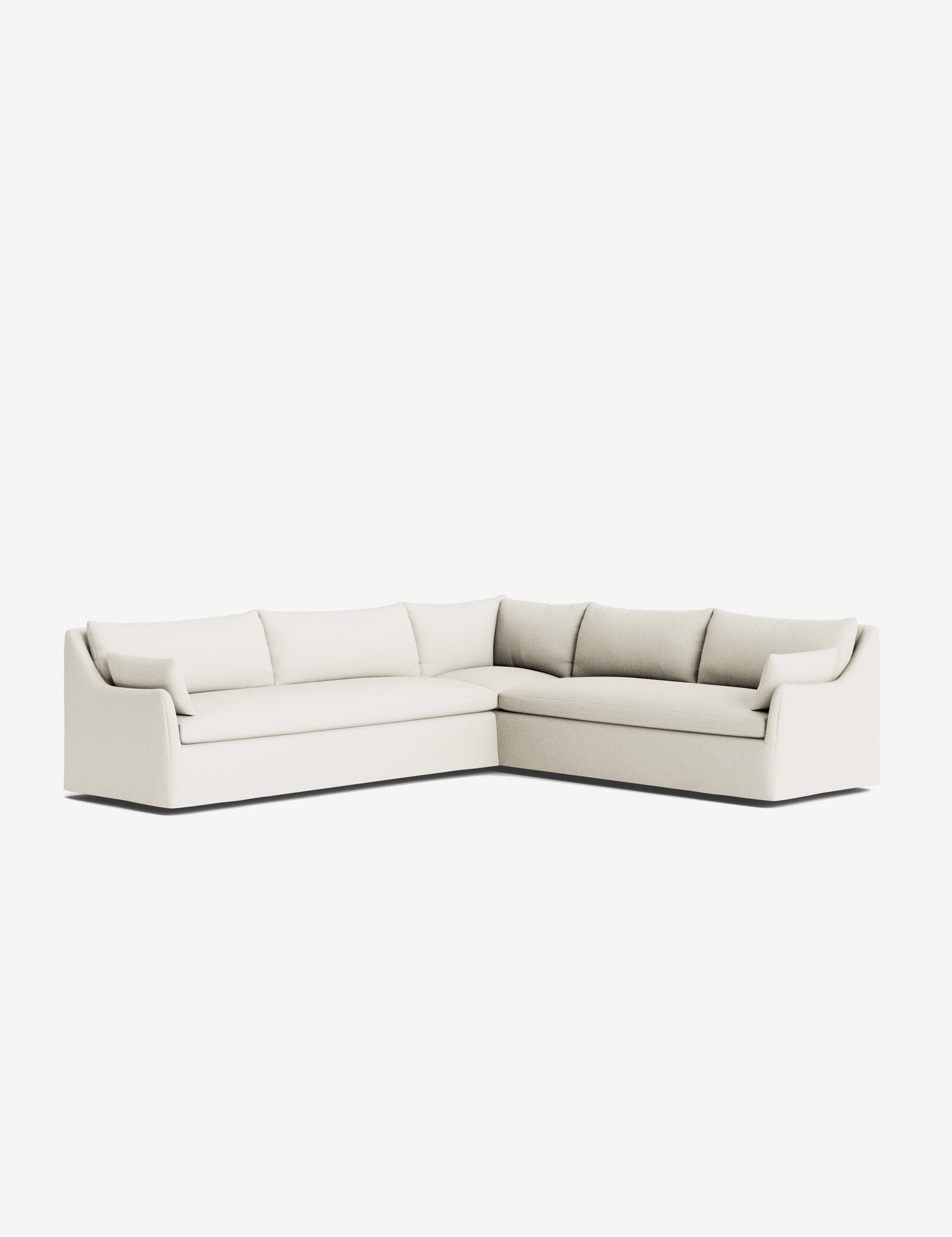 Portola Slipcover Corner Sectional Sofa - Image 170