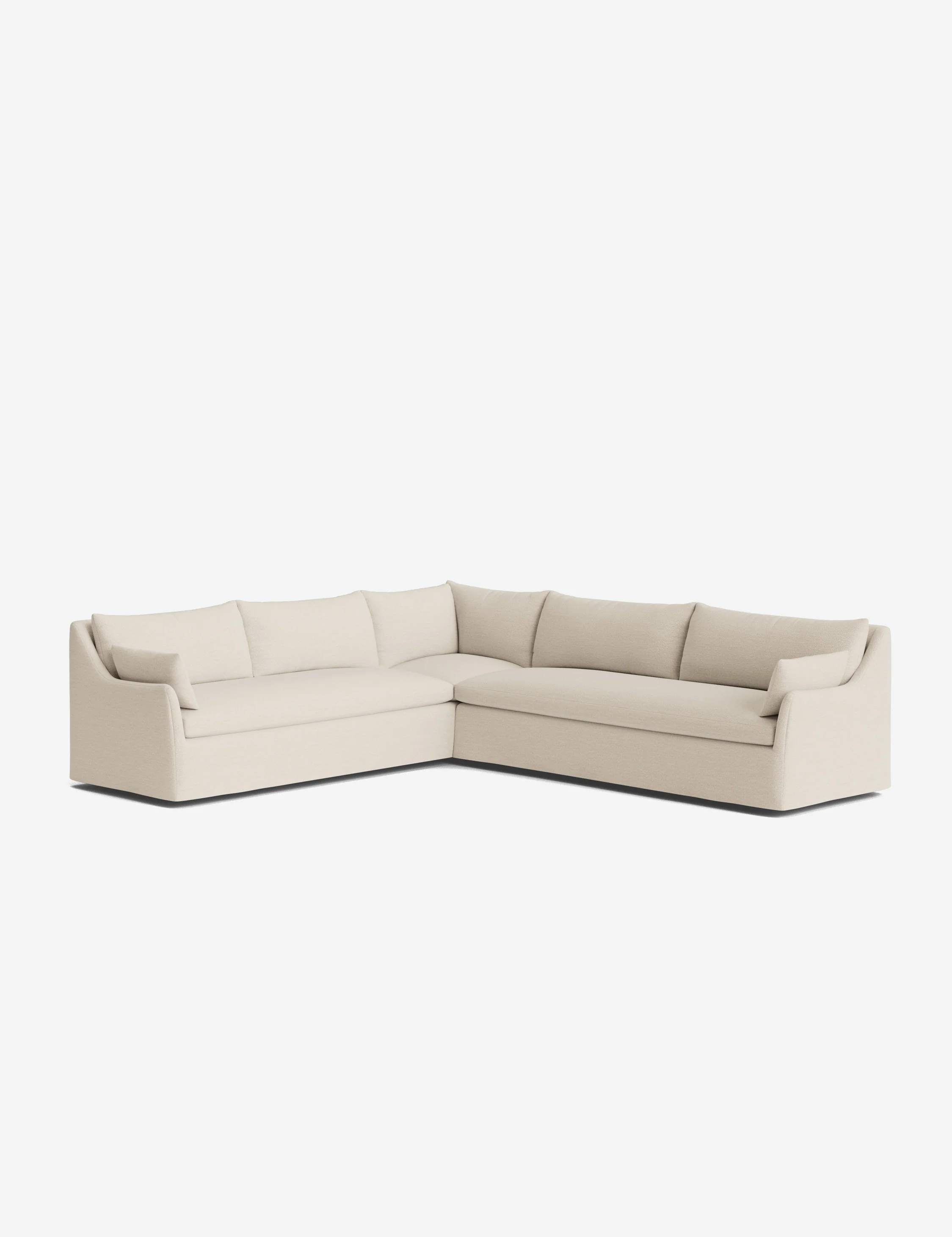 Portola Slipcover Corner Sectional Sofa - Image 62