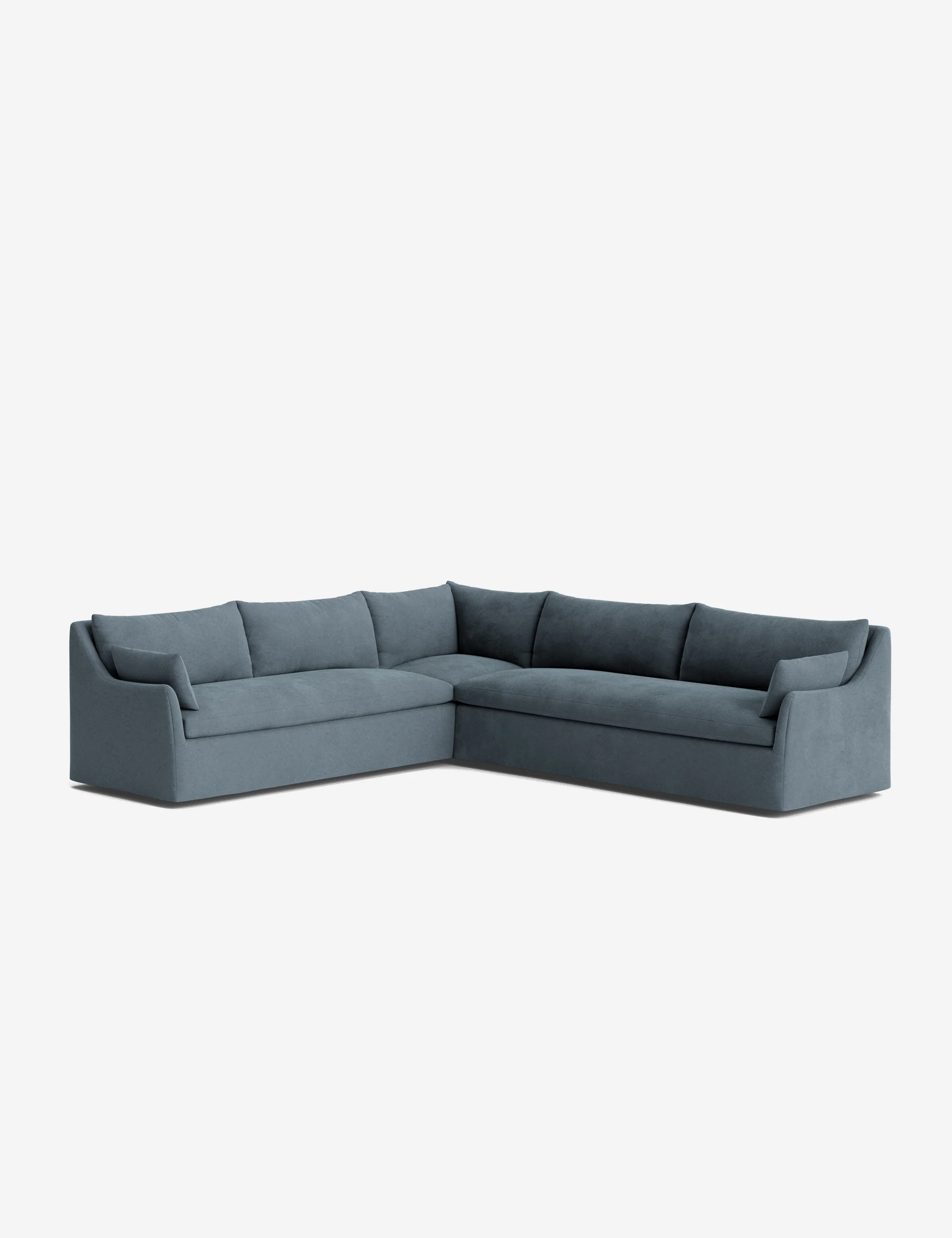 Portola Slipcover Corner Sectional Sofa - Image 66