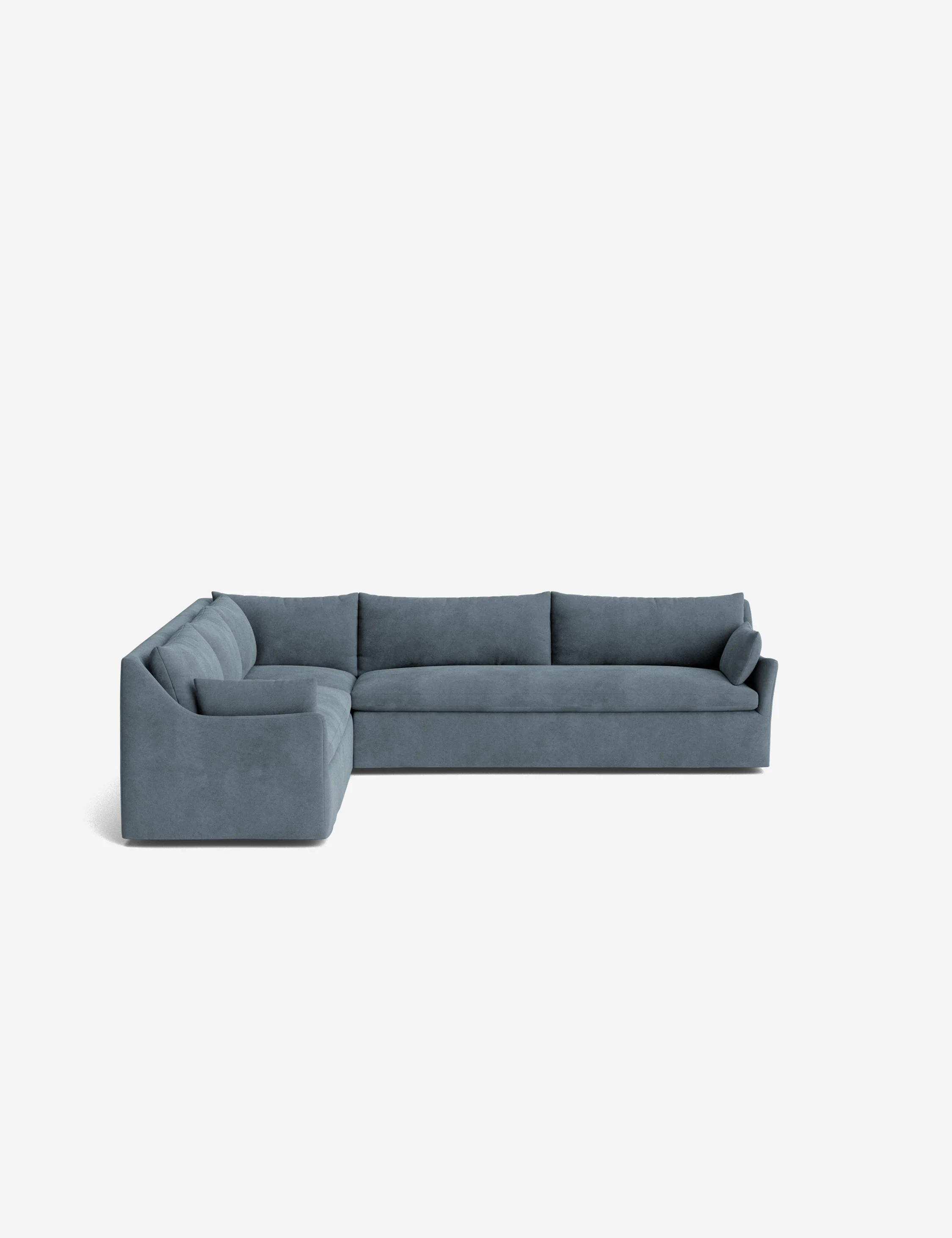 Portola Slipcover Corner Sectional Sofa - Image 67