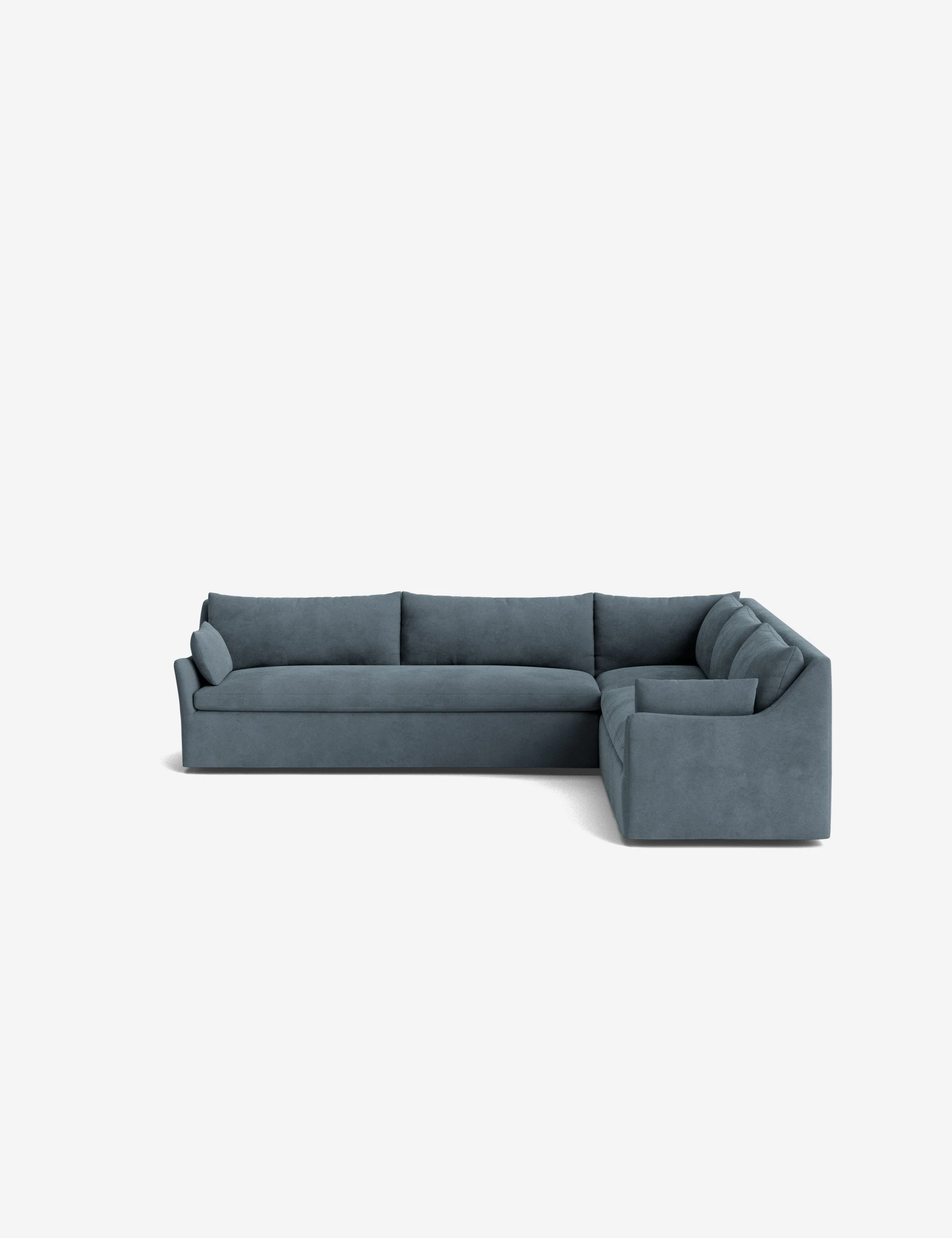 Portola Slipcover Corner Sectional Sofa - Image 69