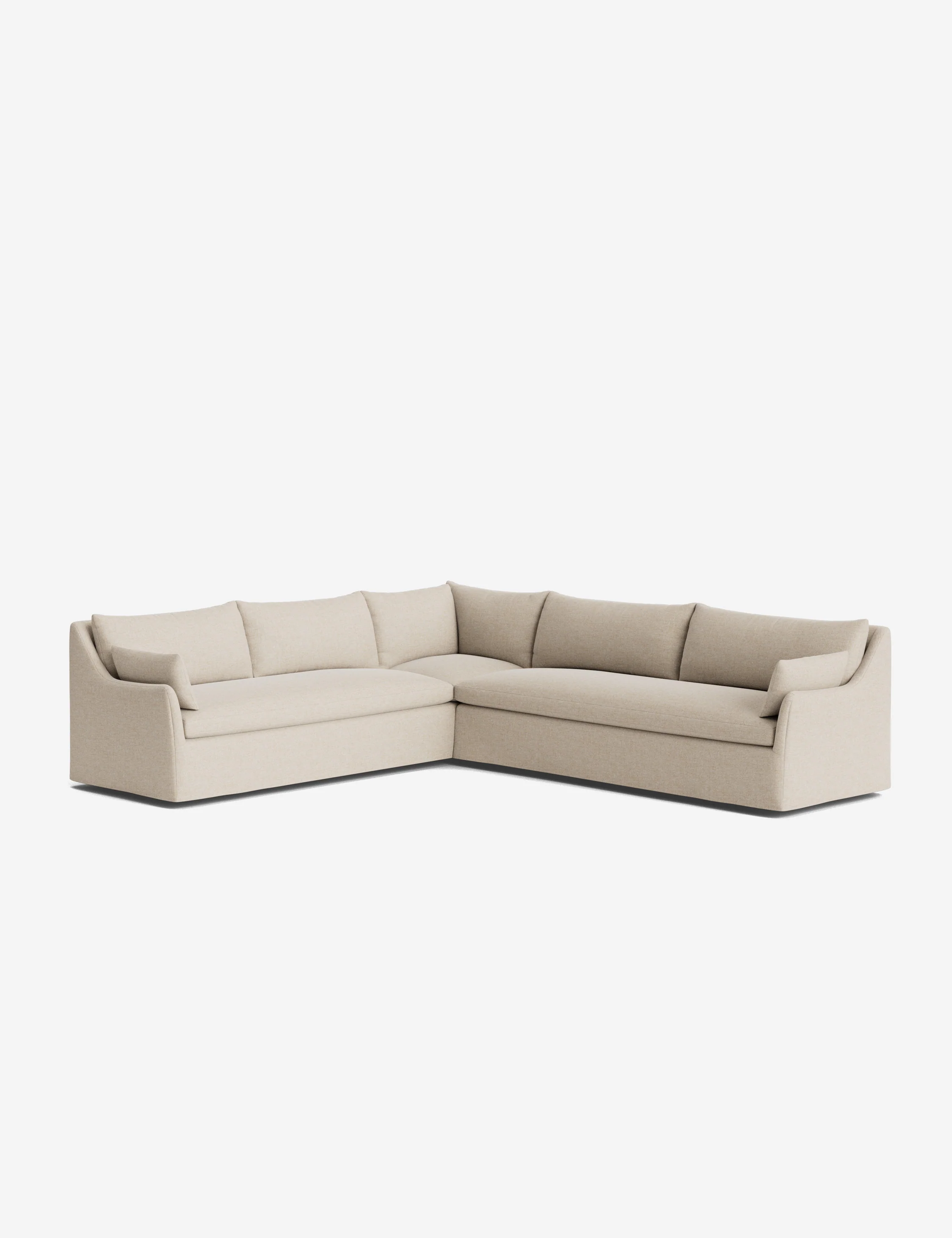 Portola Slipcover Corner Sectional Sofa - Image 70