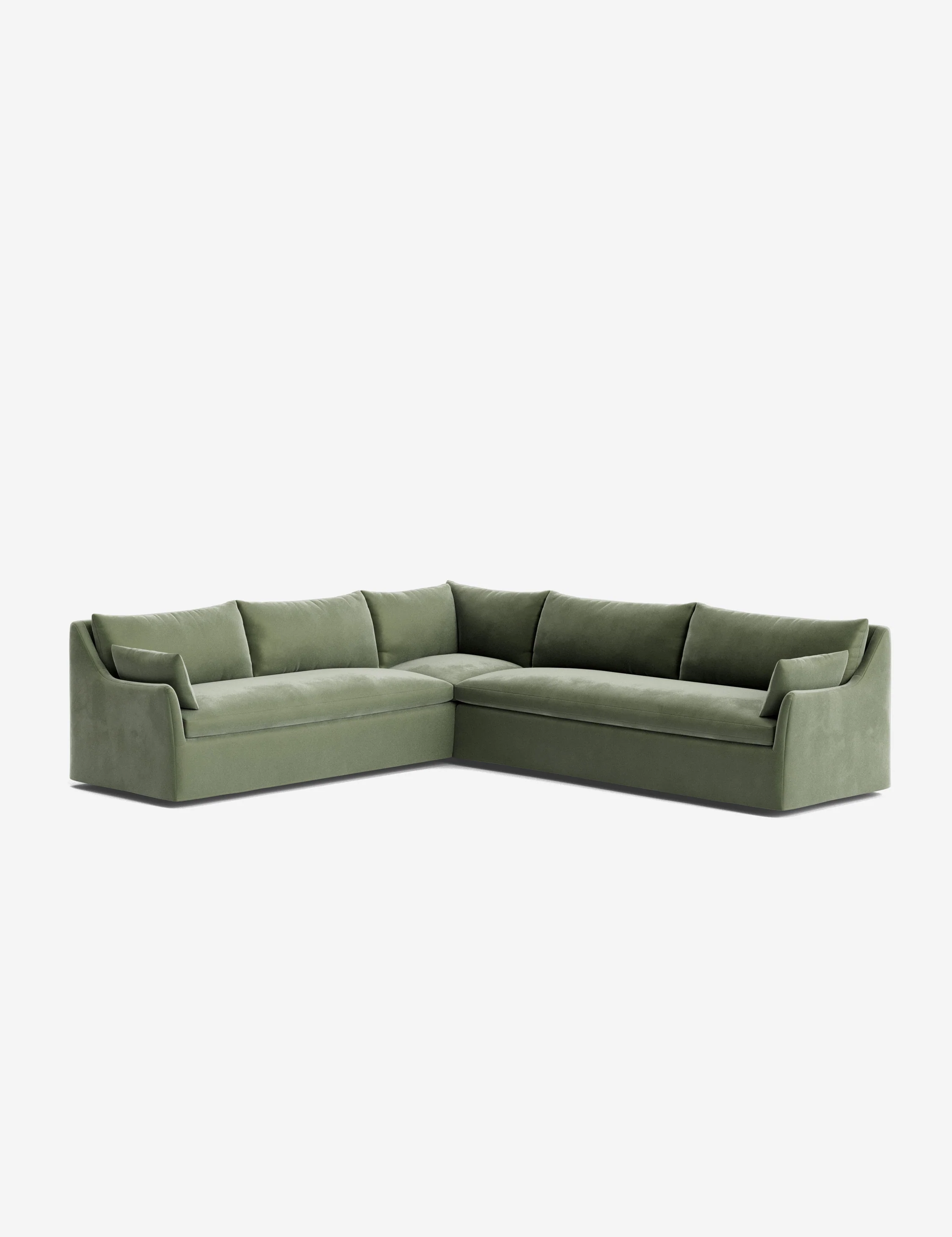 Portola Slipcover Corner Sectional Sofa - Image 90