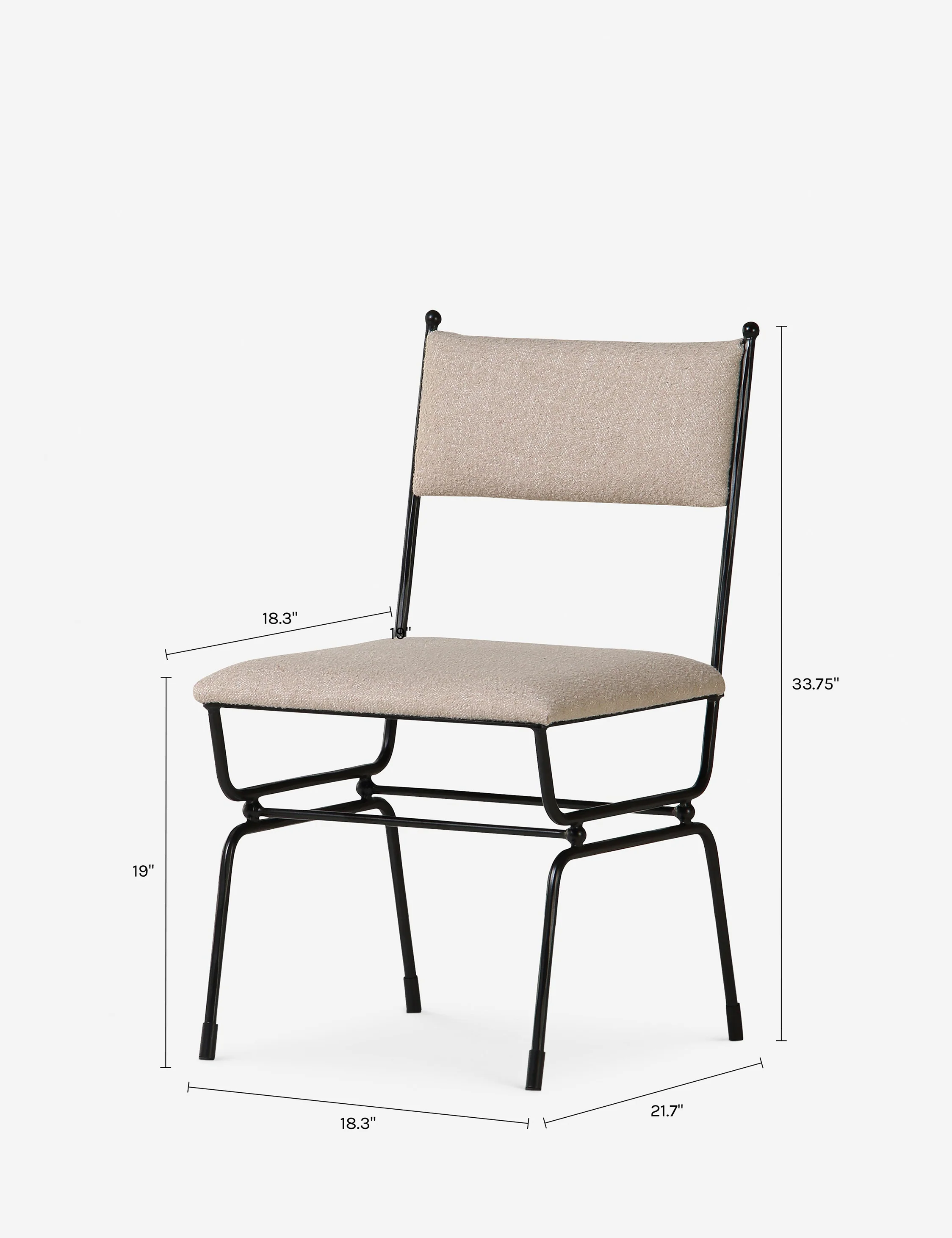 Posta Dining Chair by Gillian Segal for Moe's - Image 15