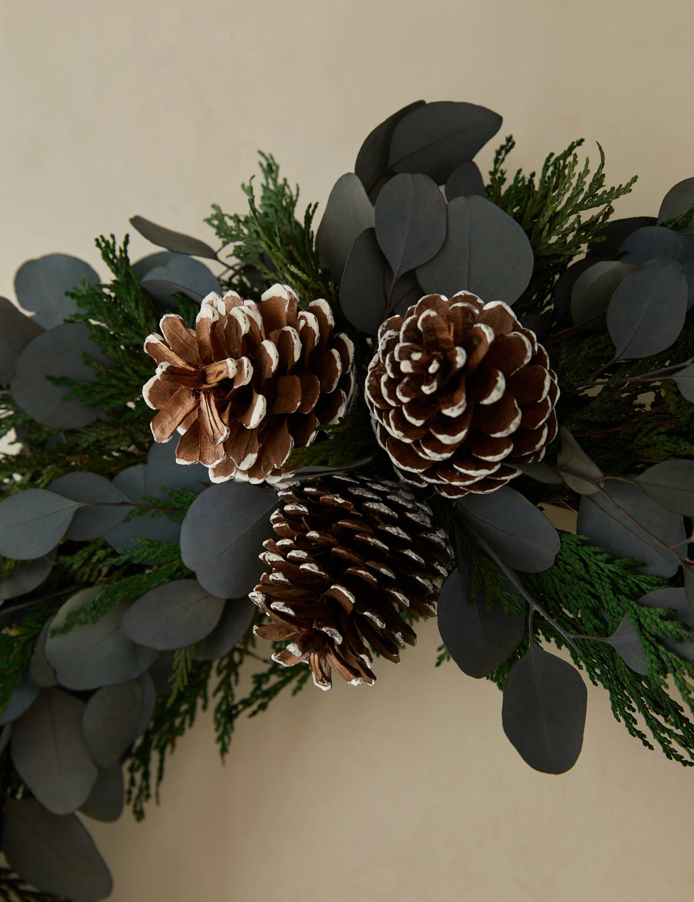 Preserved Winter Cedar Wreath - Image 2