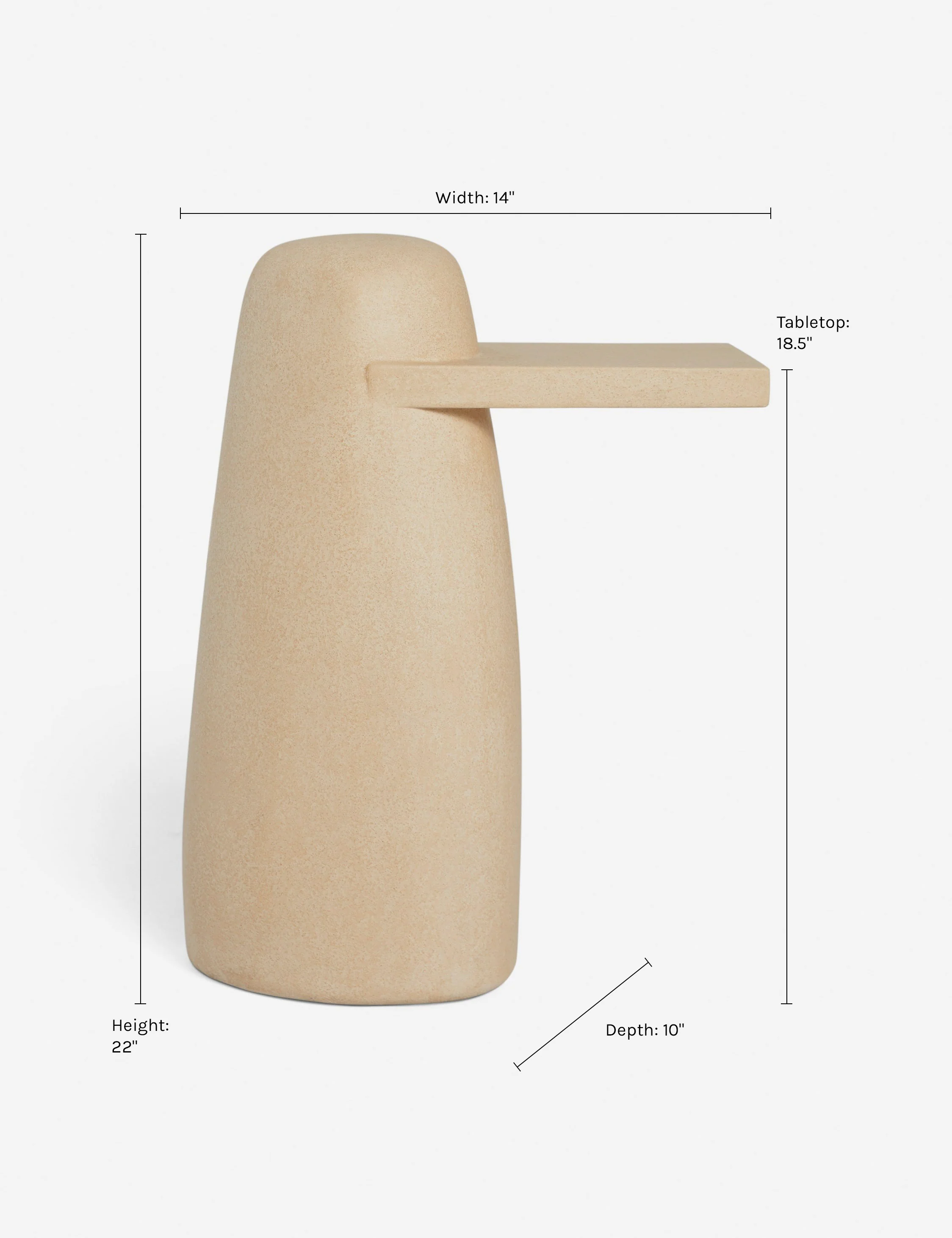 Quarry Side Table by Sarah Sherman Samuel - Image 8