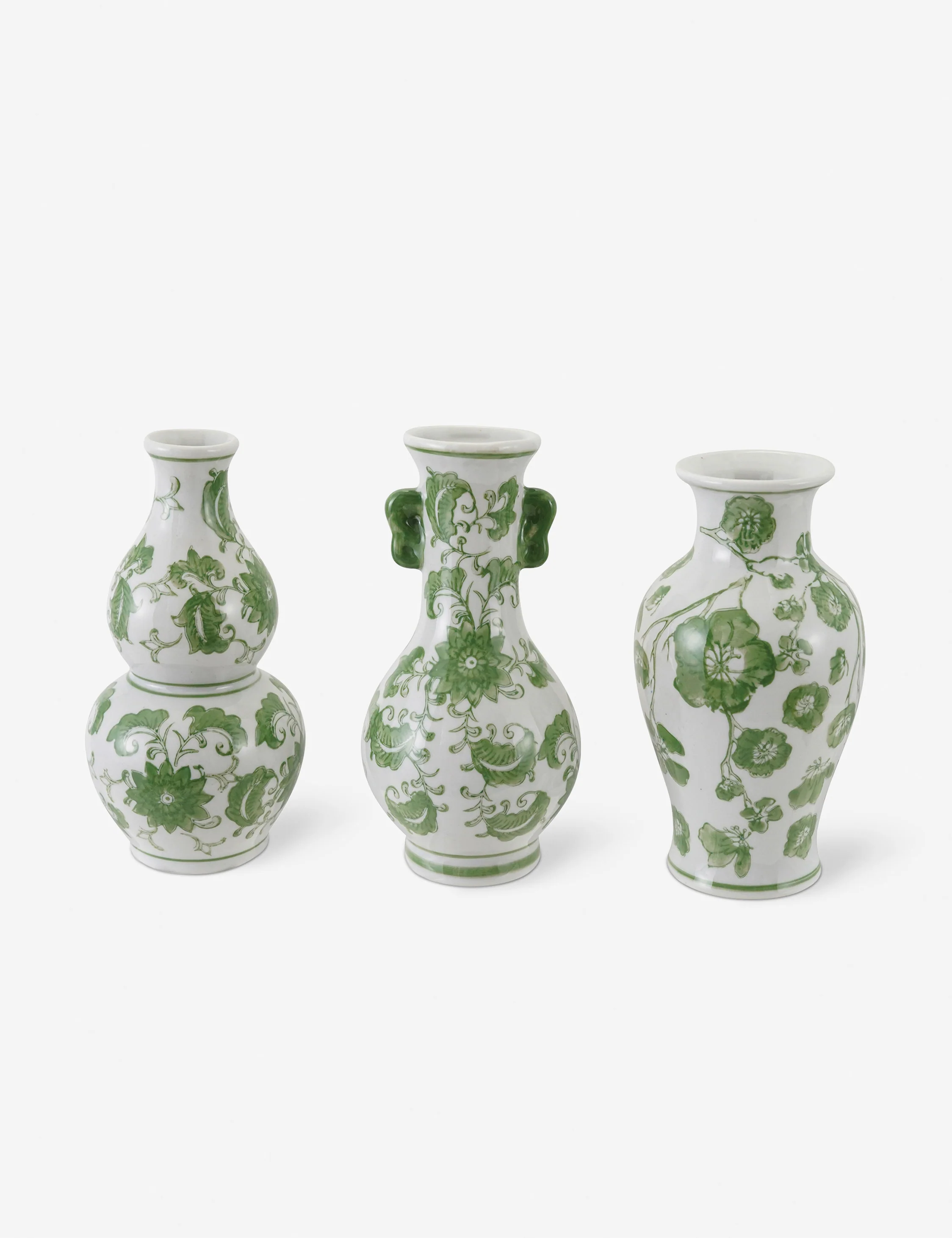 Quito Hand-Painted Vases (Set of 3)