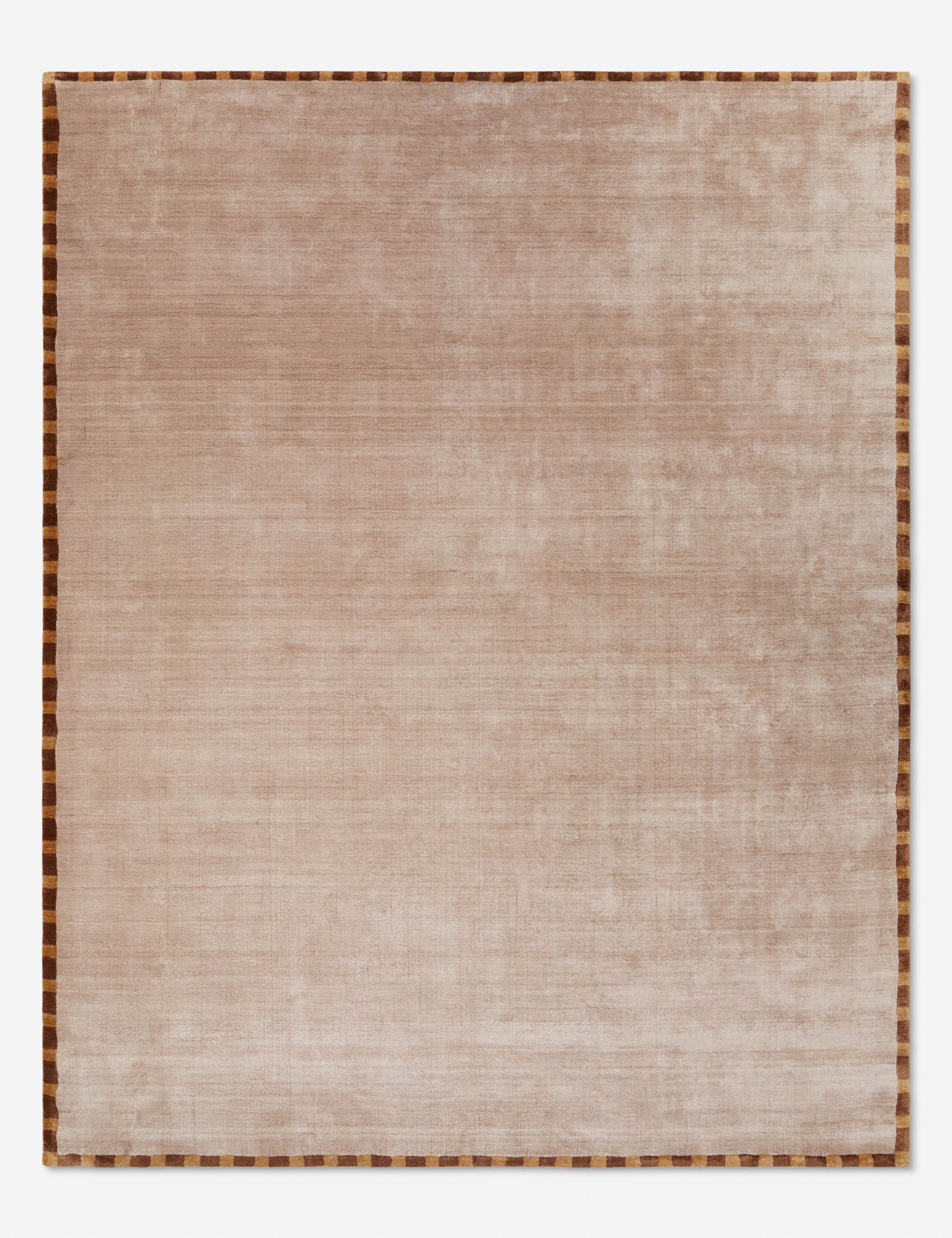 Rajaa Hand-Loomed Viscose Rug Swatch by Sarah Sherman Samuel, Blush - Image 7