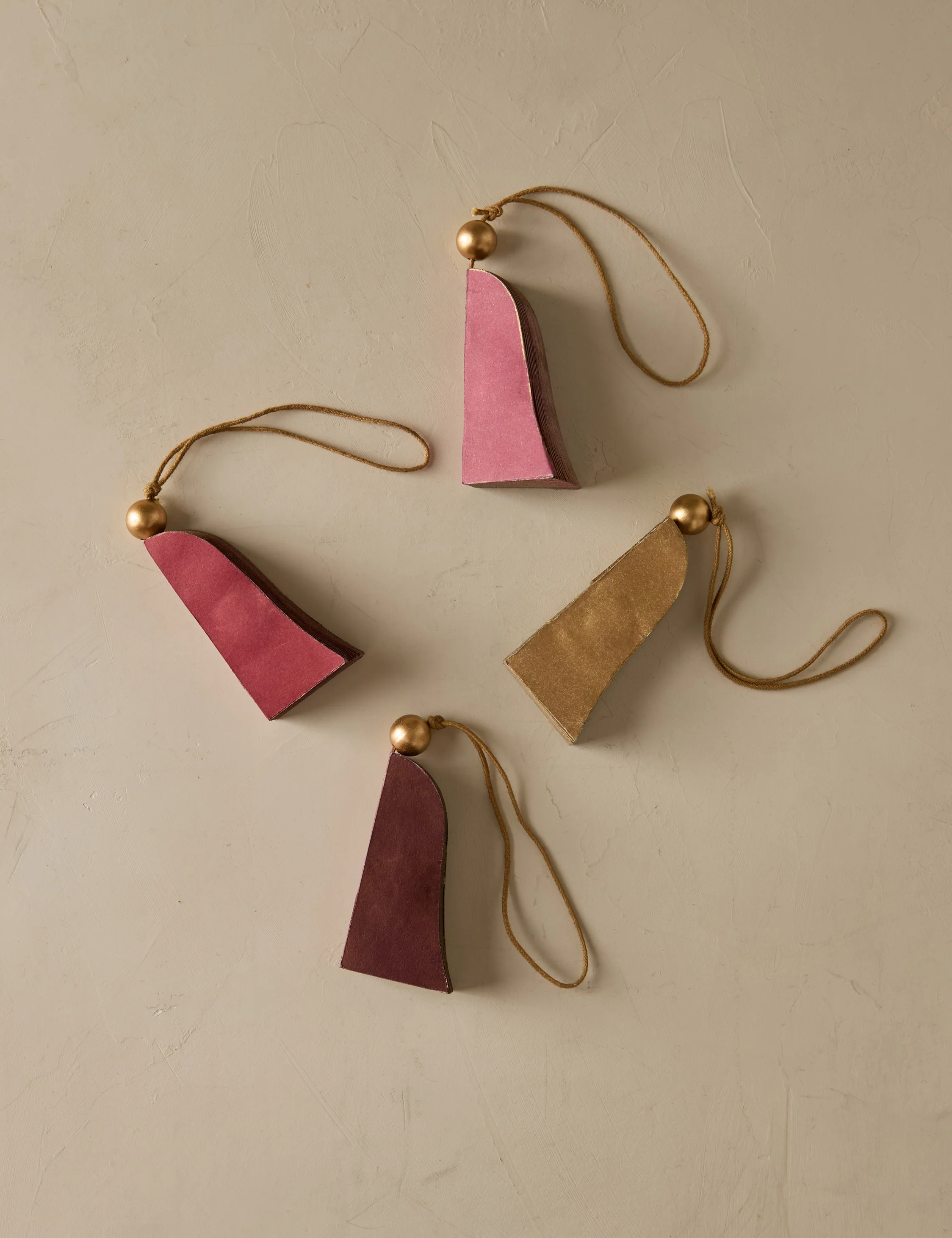 Revel Paper Bell Ornaments (set of 4) - Image 2