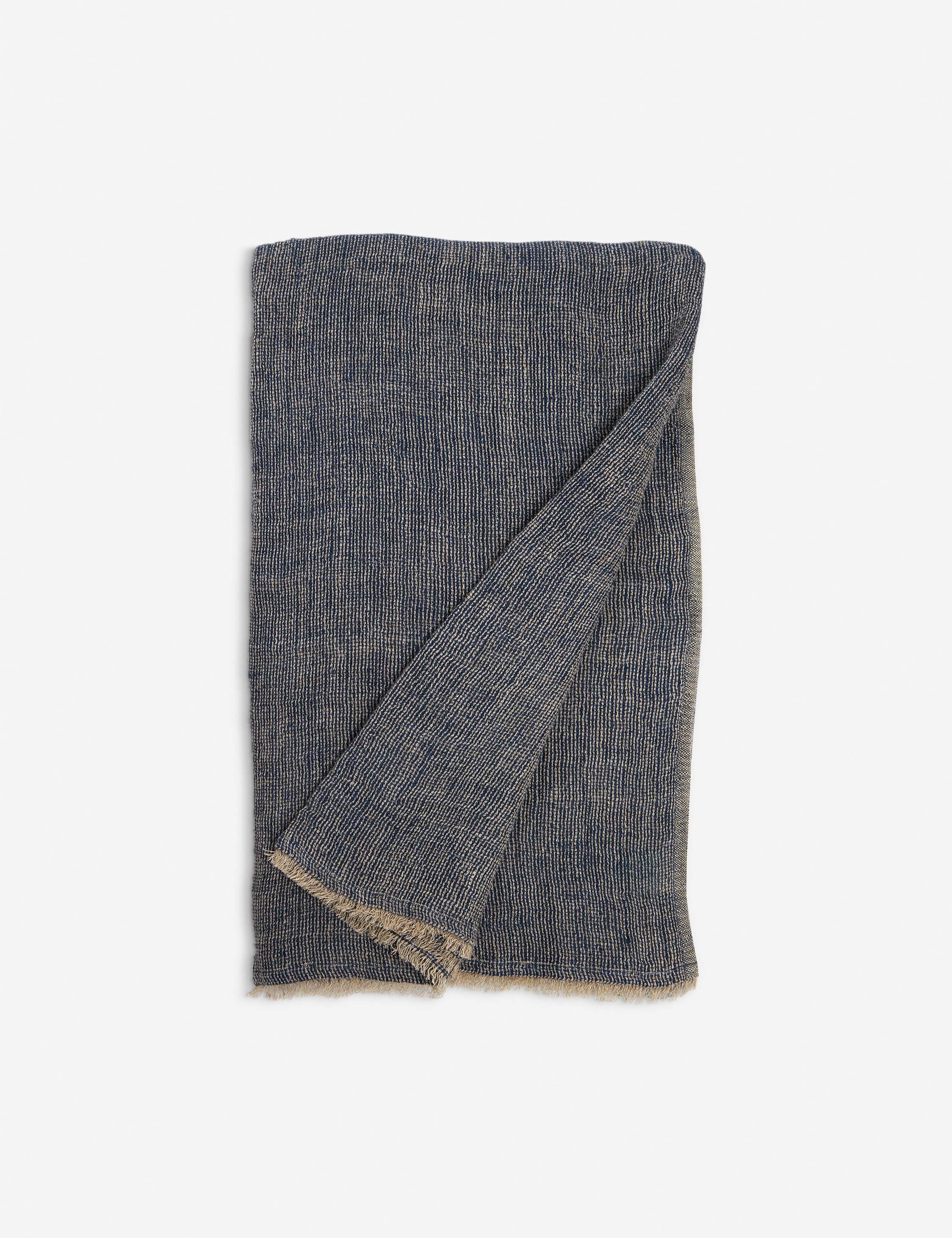 River Oversized Linen Throw by Pom Pom at Home - Image 4