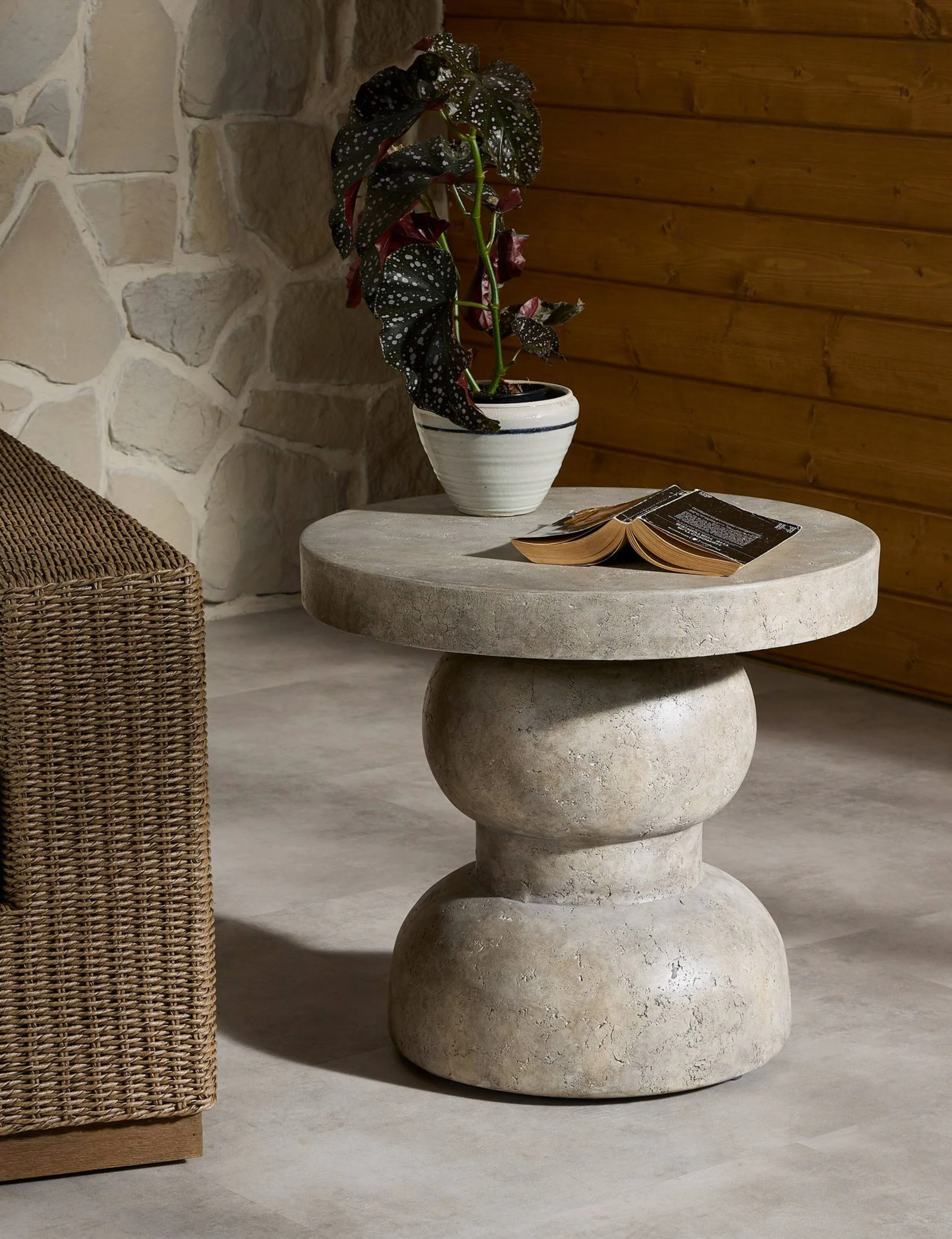 Rivero Side Table by Amber Lewis x Four Hands - Image 2
