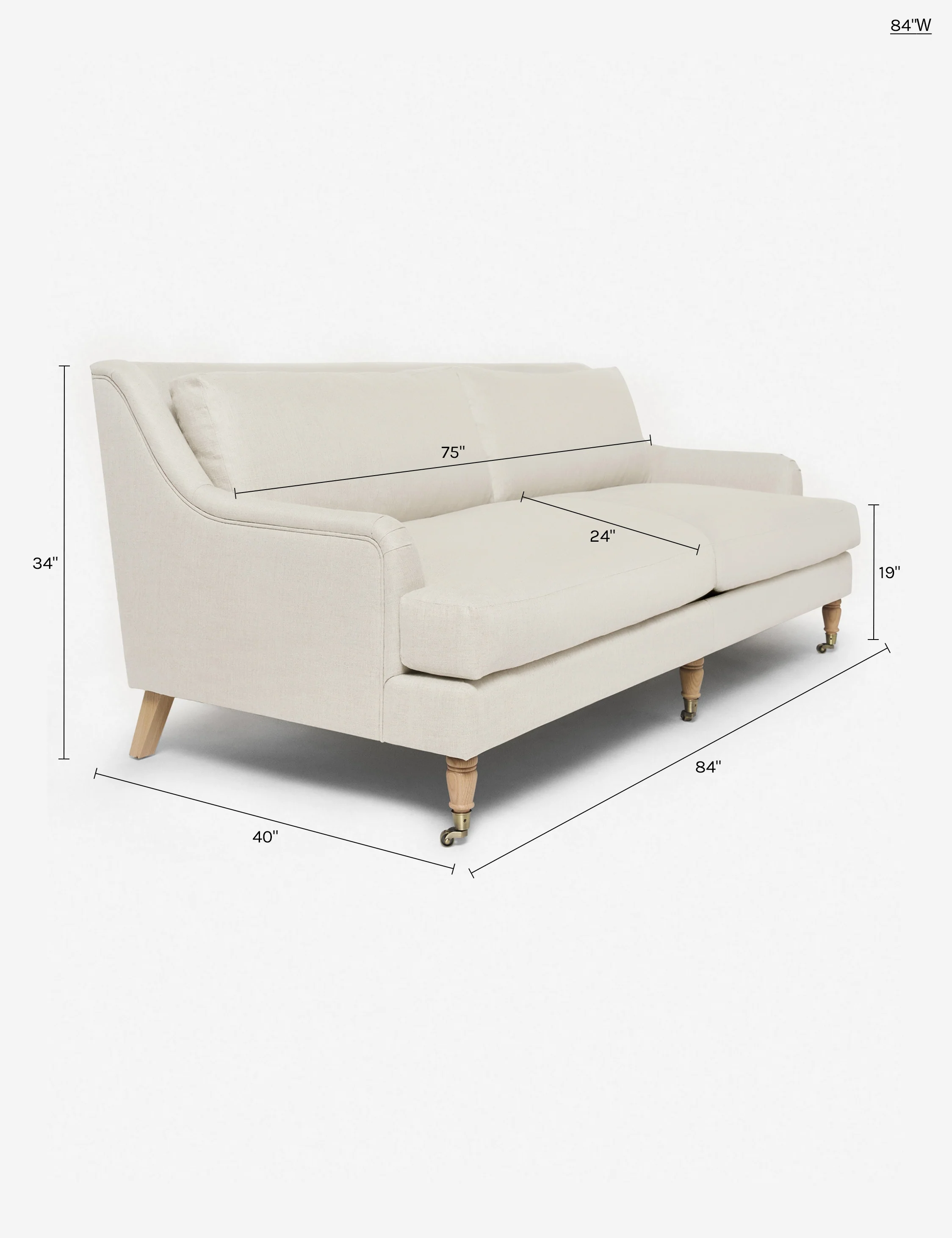 Rivington Sofa by Ginny Macdonald - Image 62