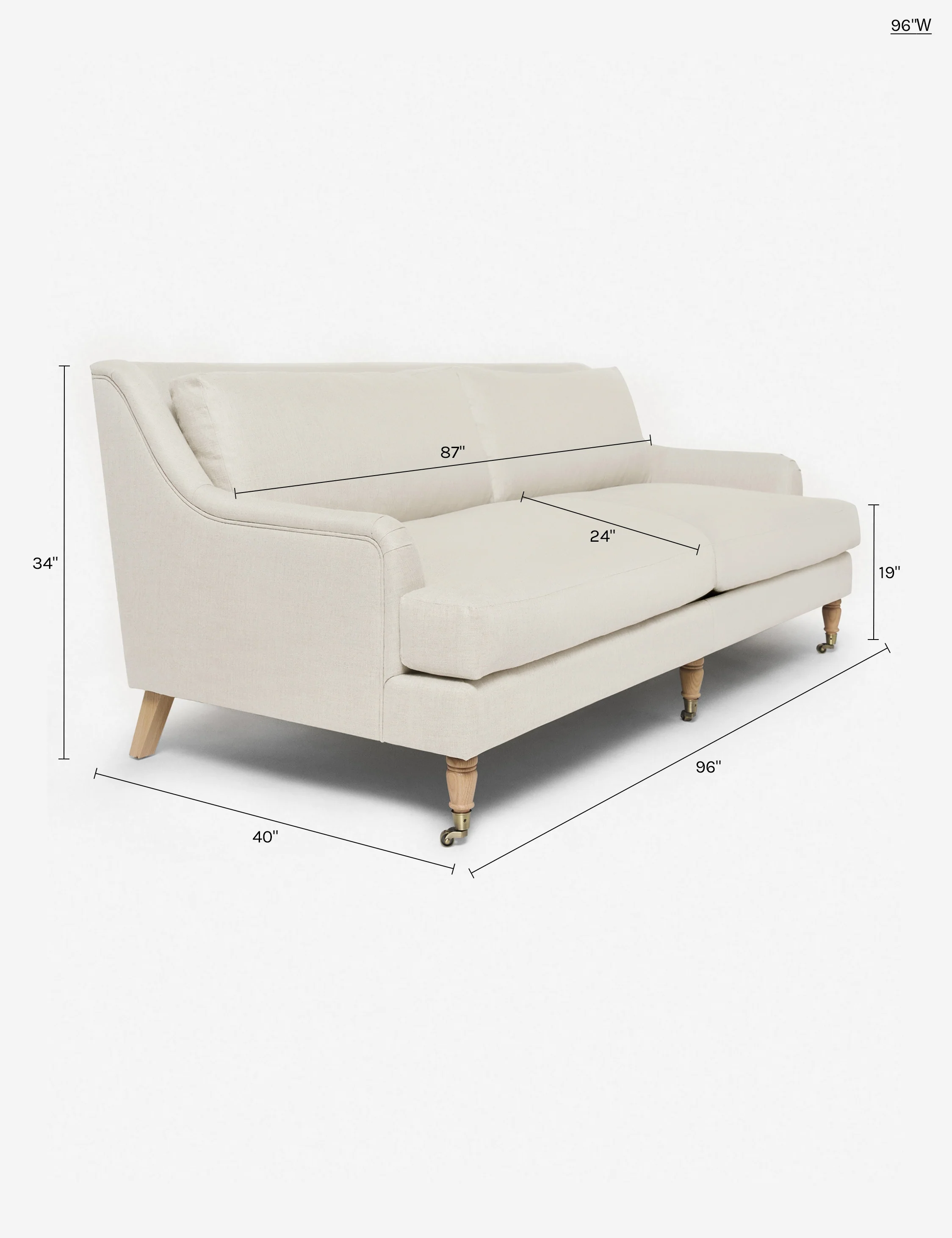 Rivington Sofa by Ginny Macdonald - Image 63