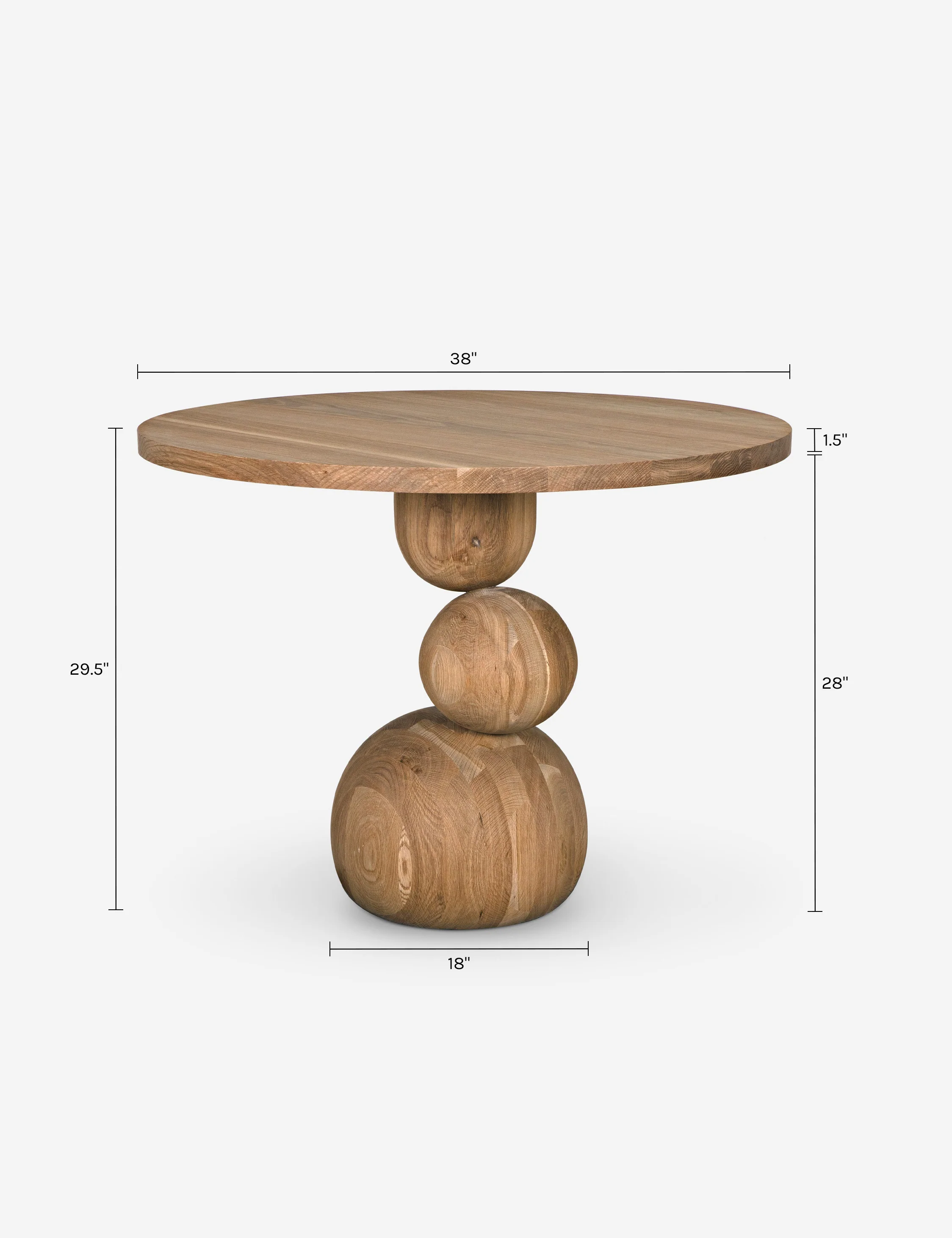 Roark Round Dining Table - Image 3