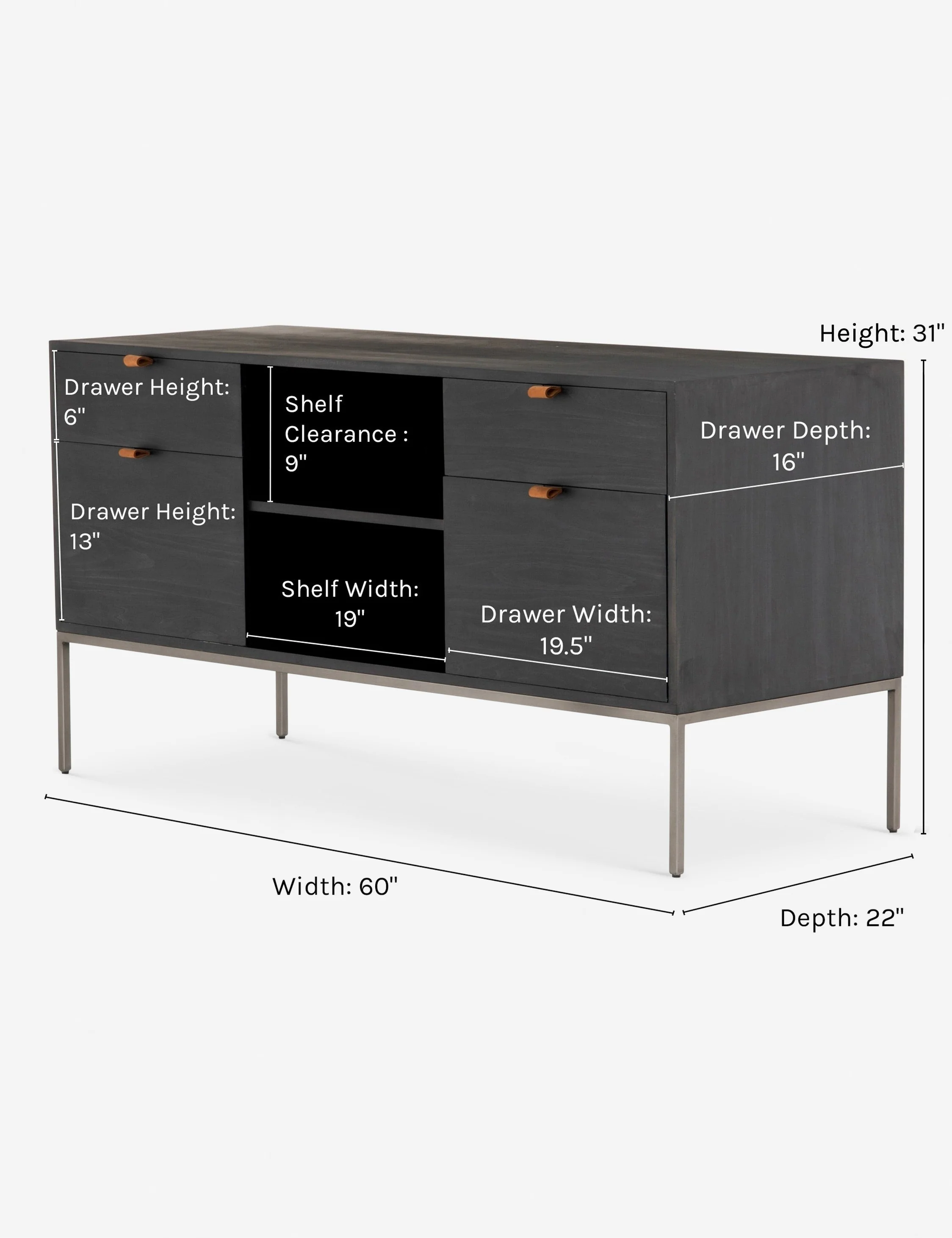 Rosamonde Filing Sideboard - Image 10