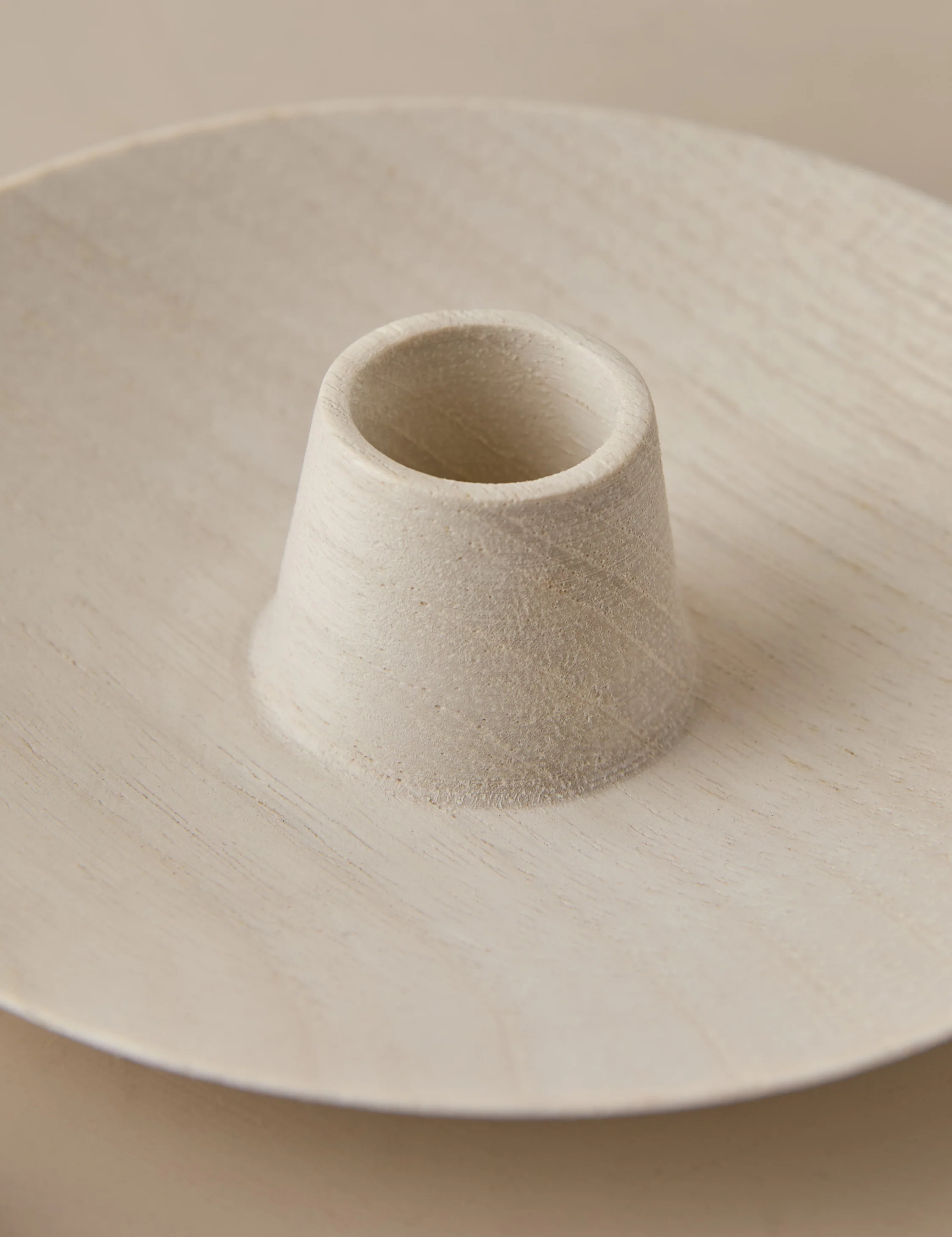 Round Taper Candle Holders (Set of 2) by Itza Wood - Image 4