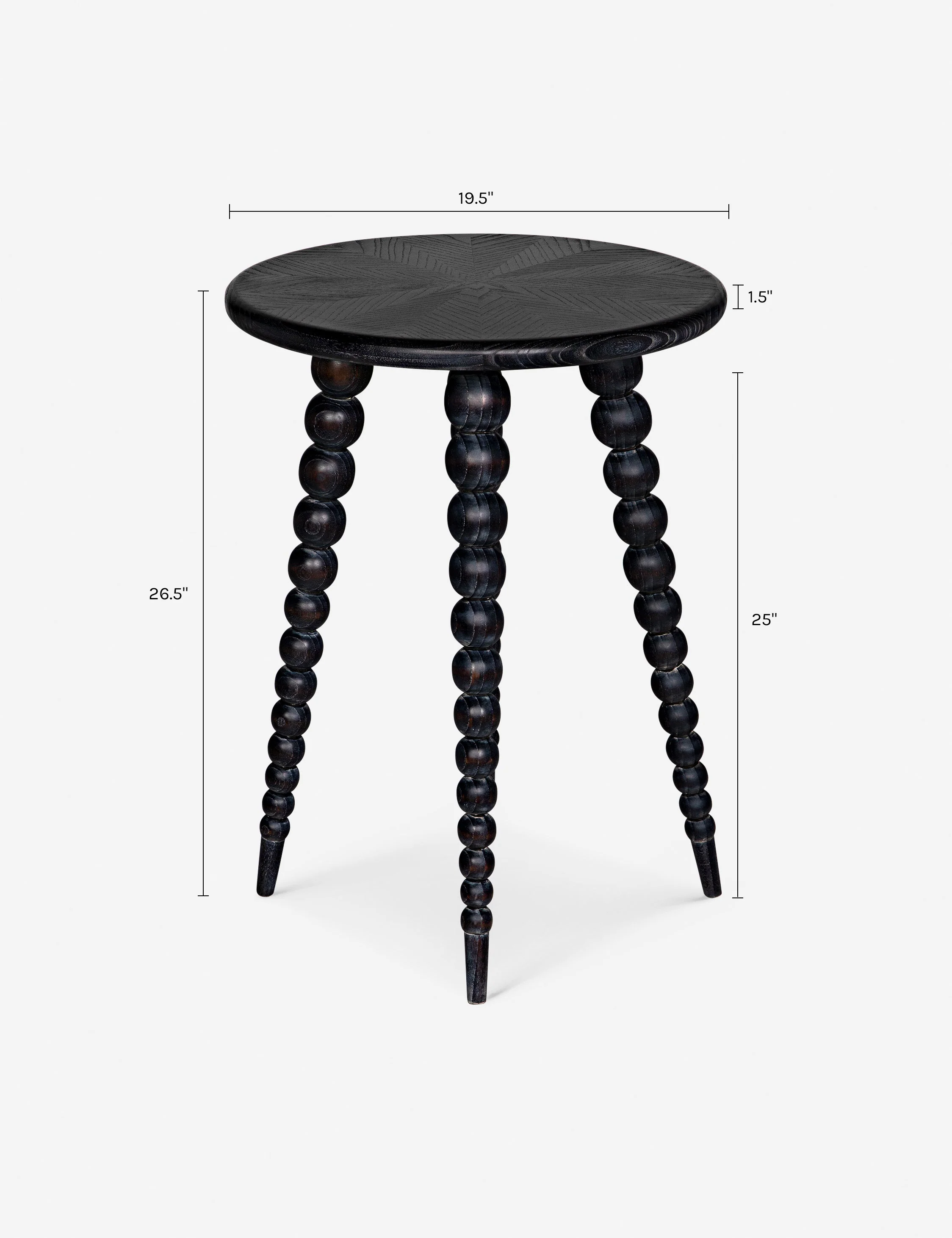 Russo Round Side Table - Image 4