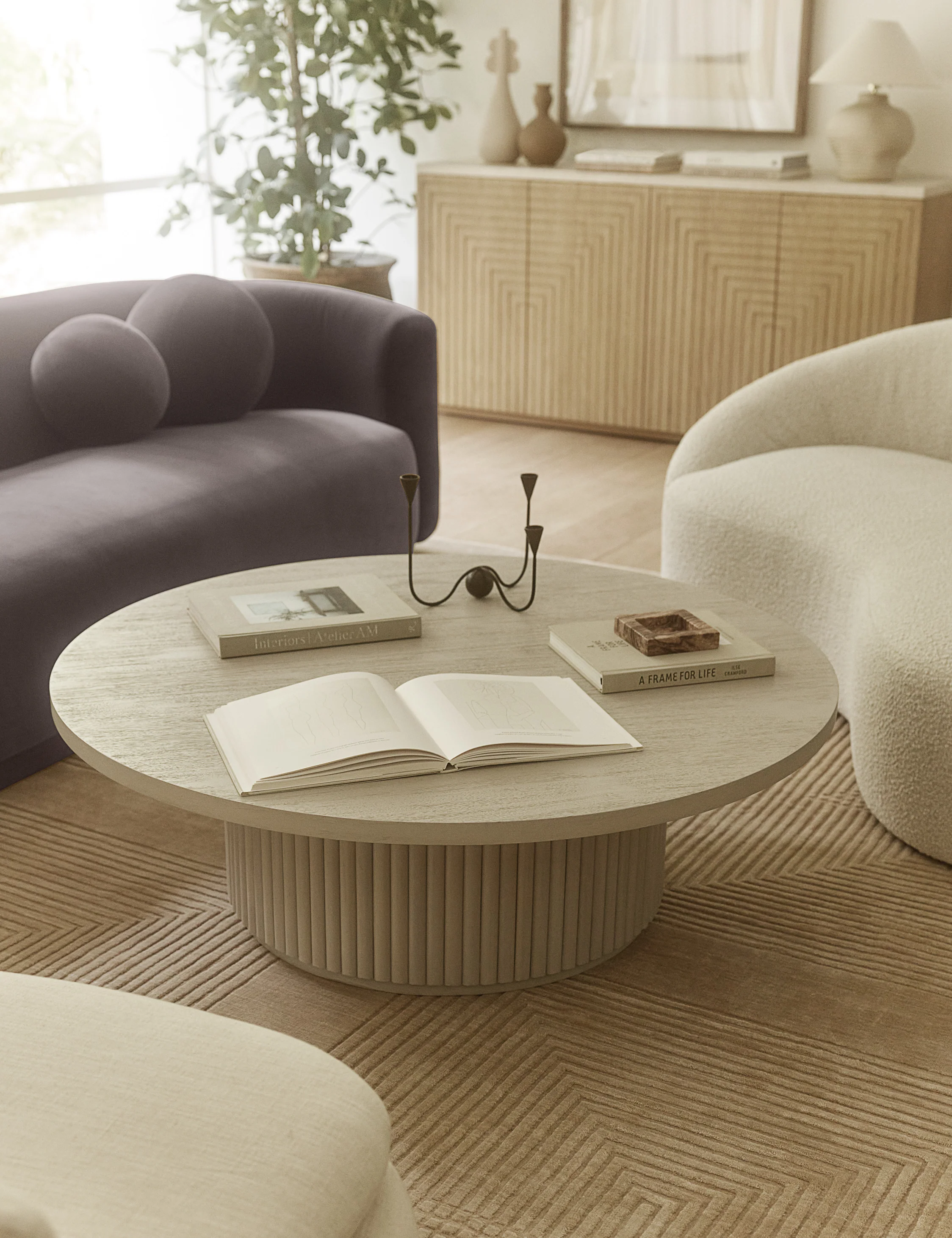 Rutherford Round Coffee Table
