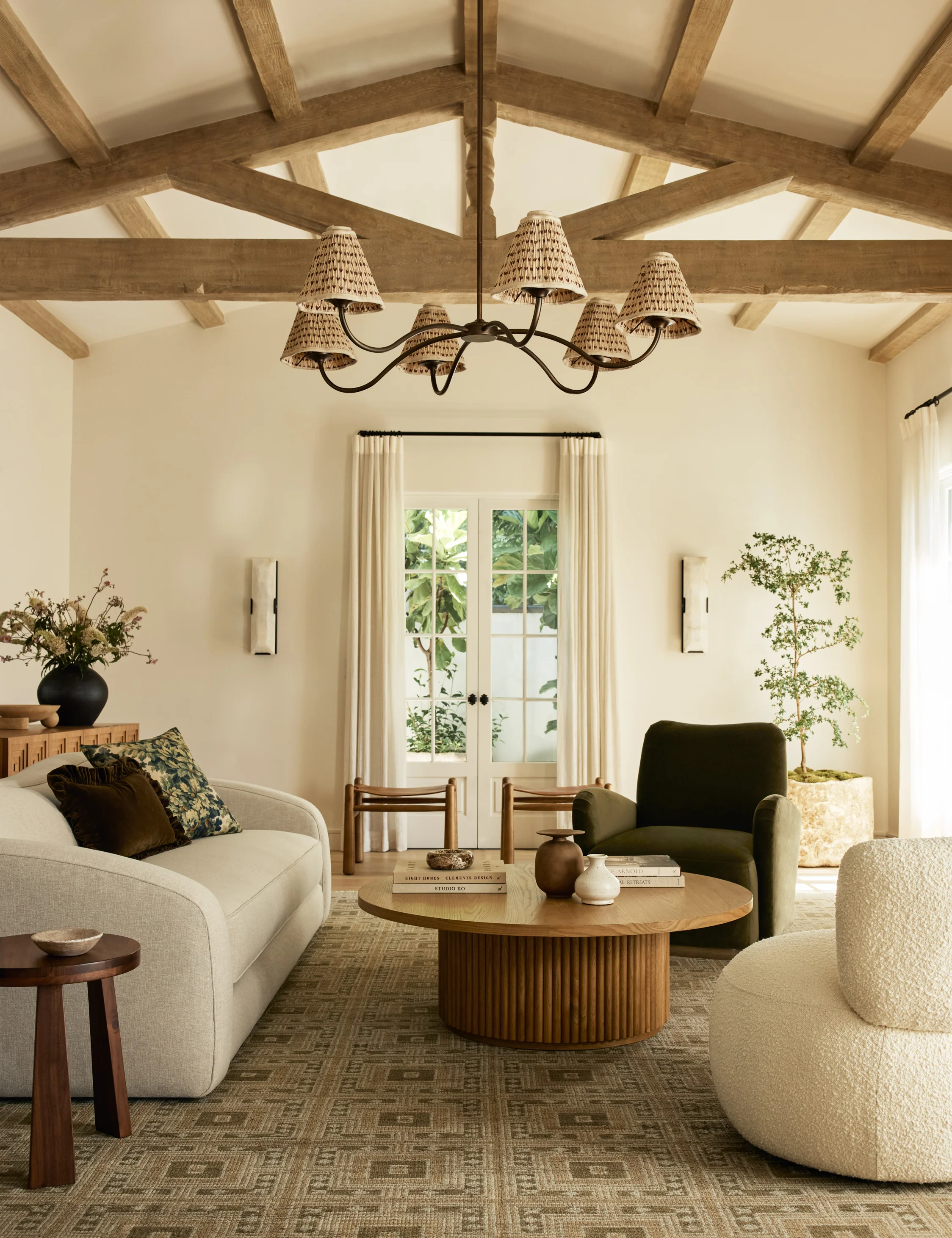 Rutherford Round Coffee Table - Image 6
