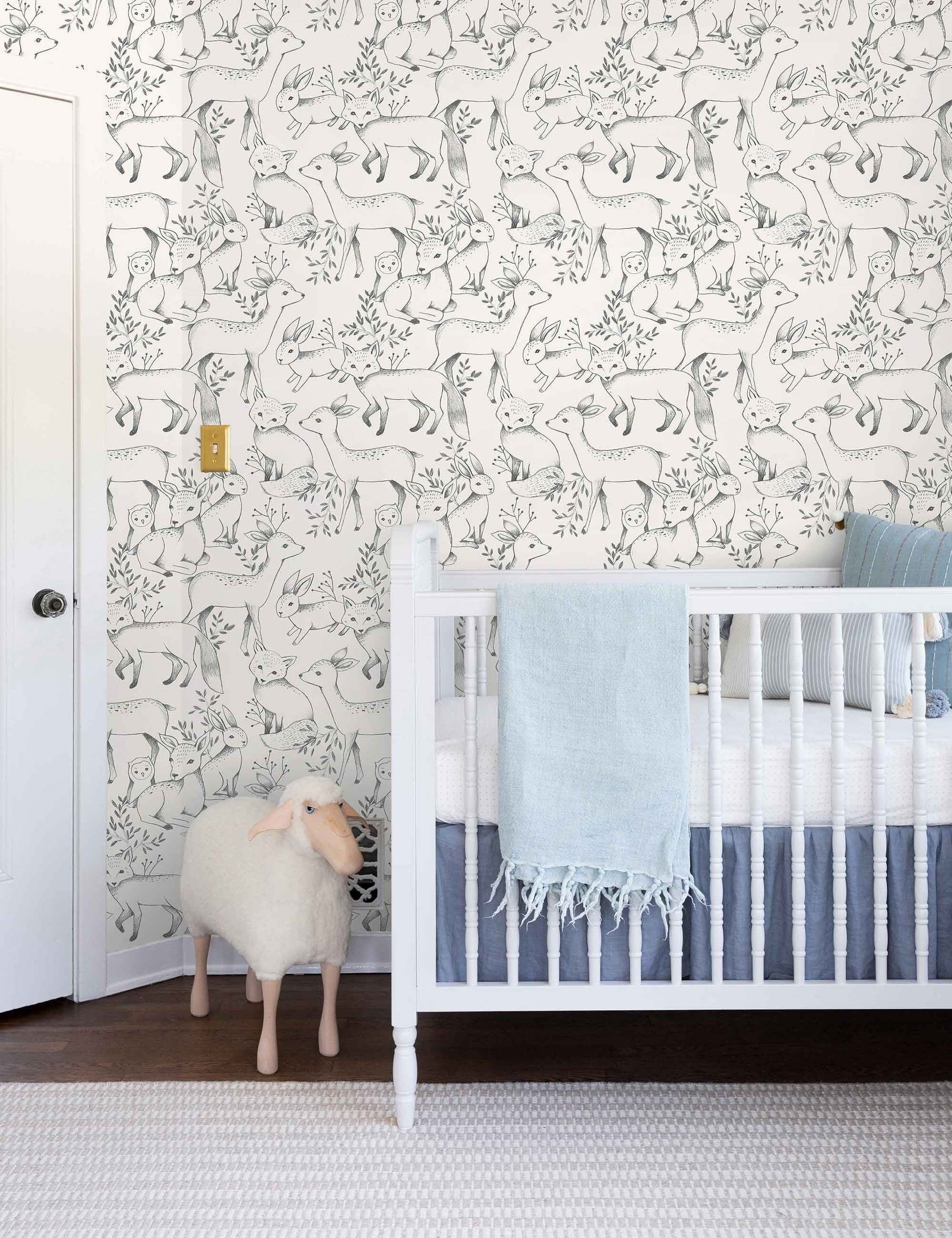 Woodland Wallpaper by Rylee + Cru - Image 3