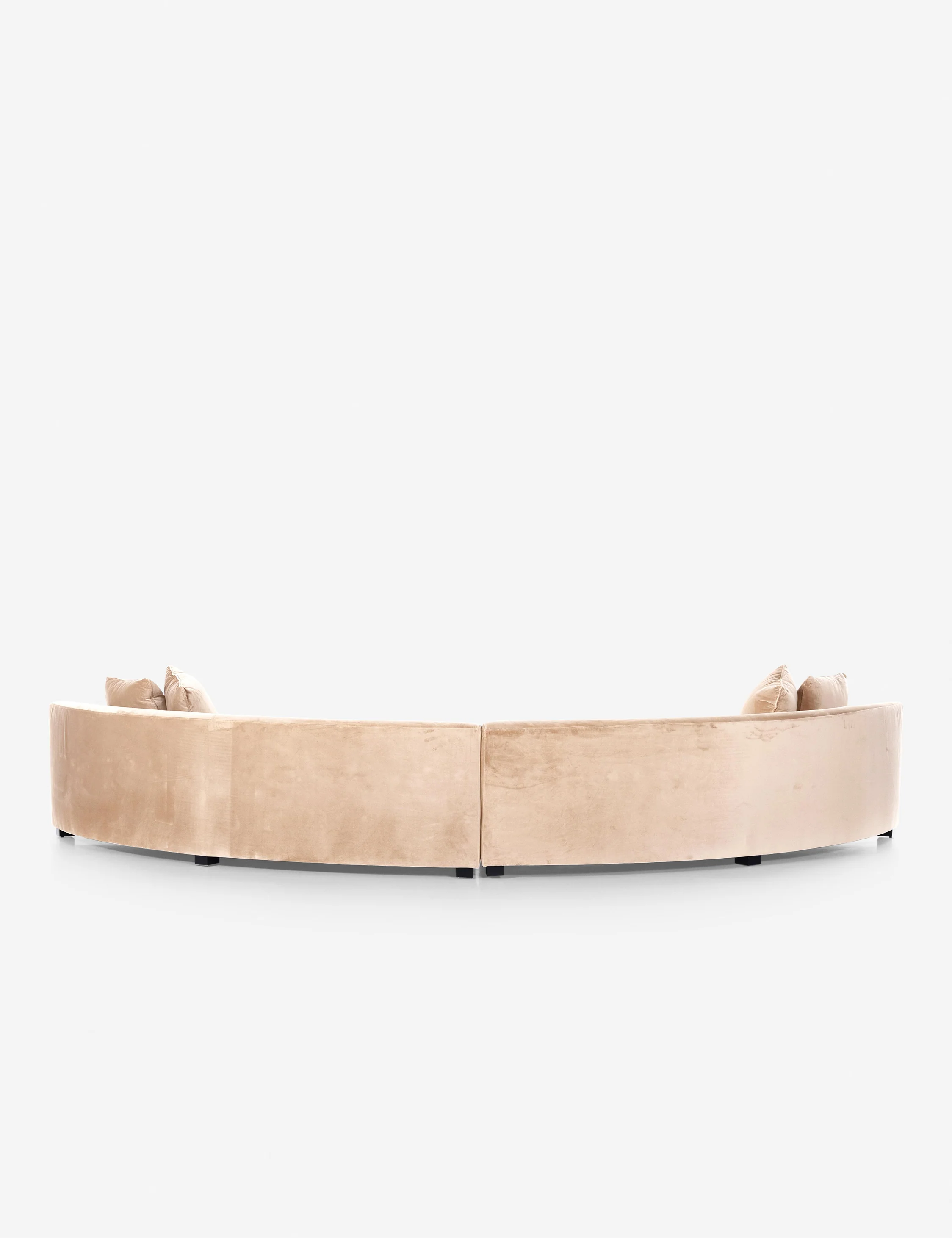 Saban 2-Piece Curved Sectional Sofa - Image 11