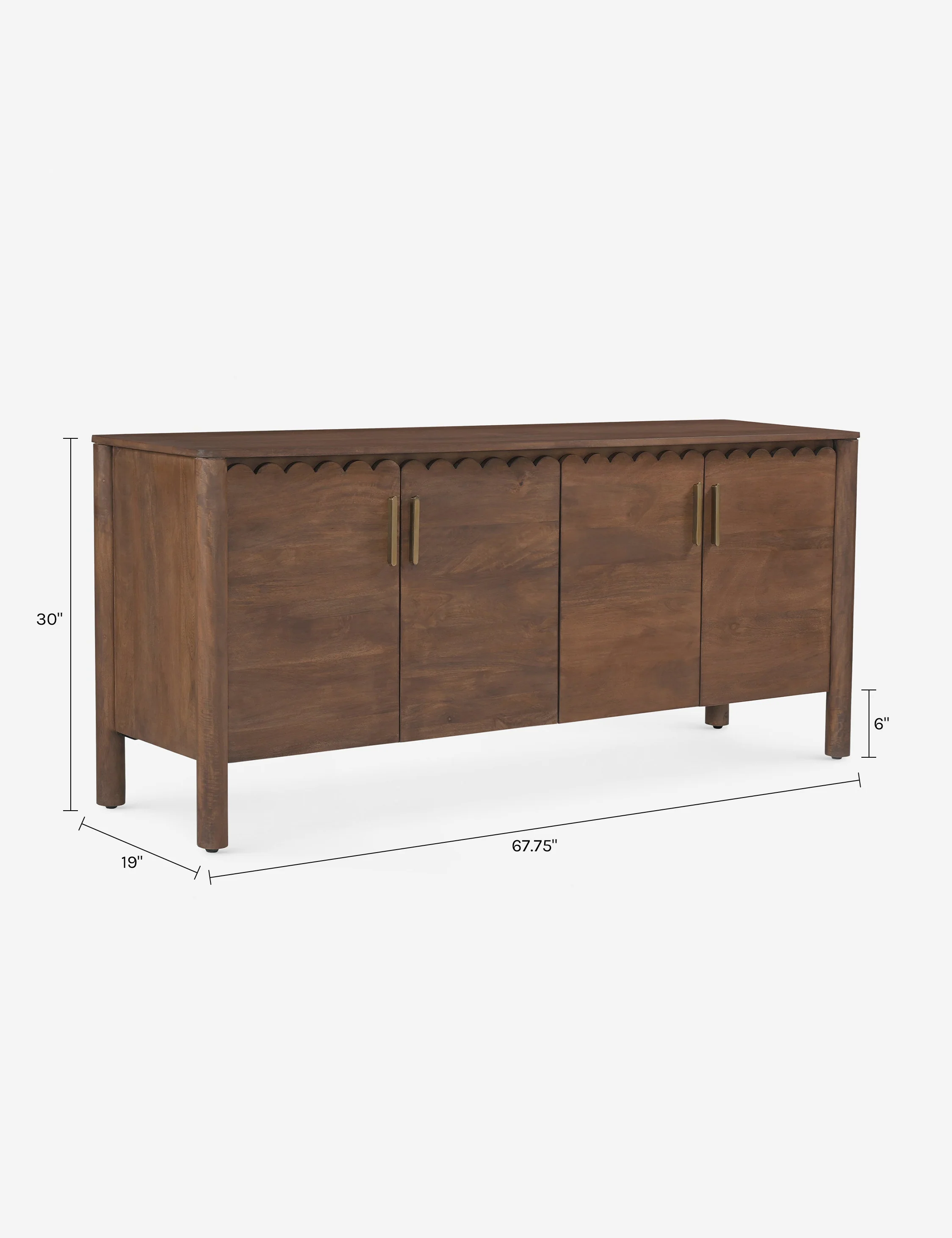 Samantha 4-Door Sideboard - Image 9