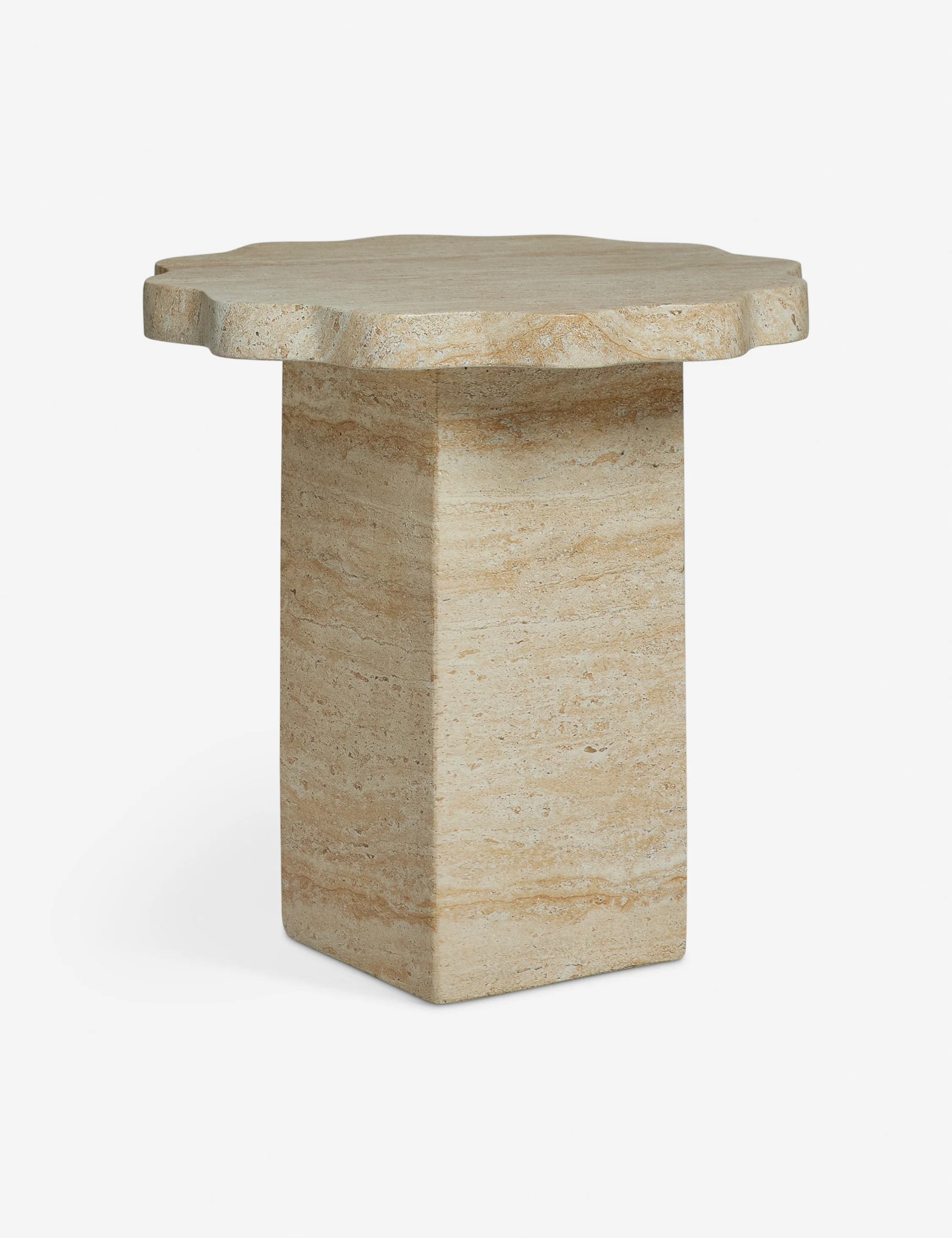 Scalloped Indoor / Outdoor Side Table by Sarah Sherman Samuel - Image 2