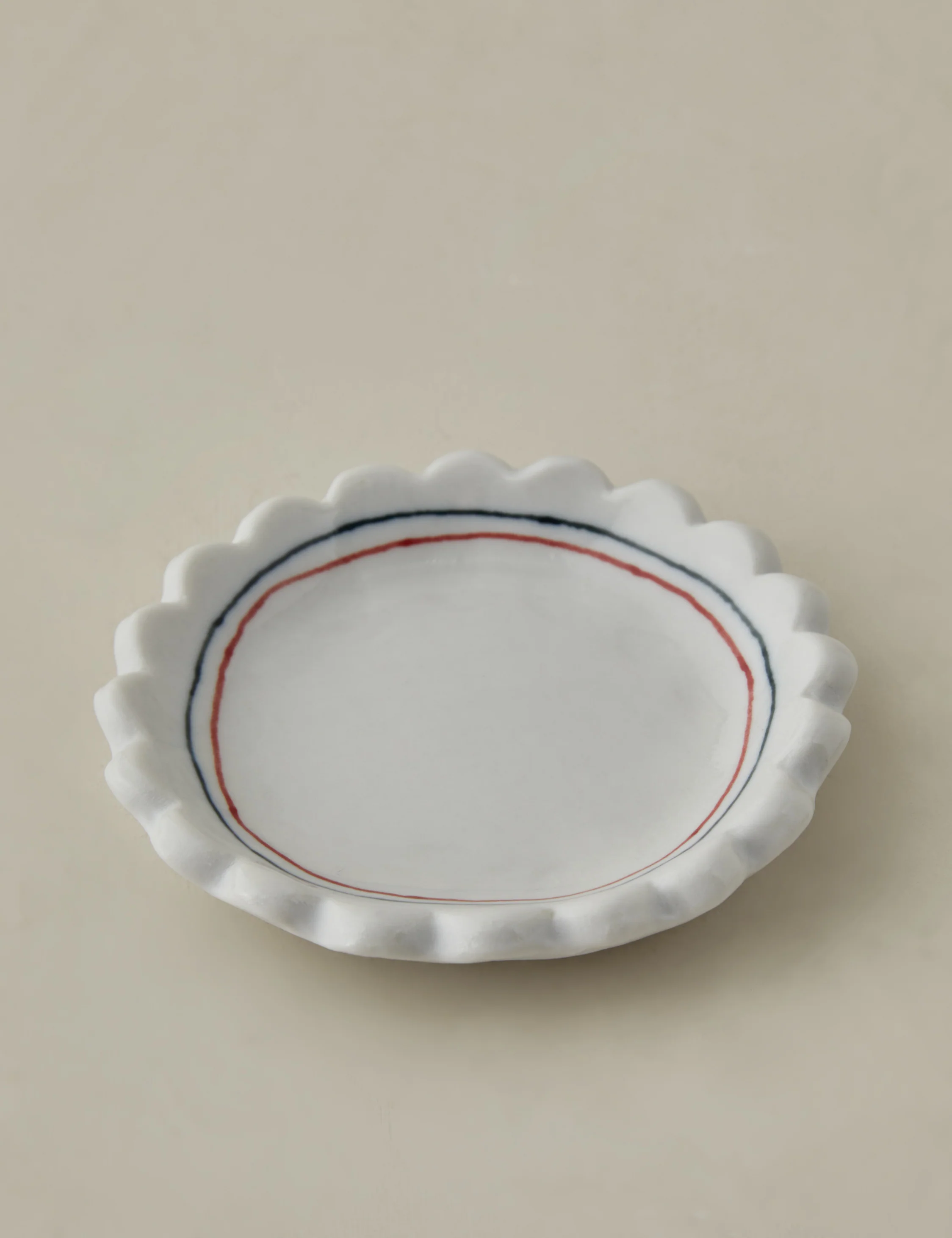 Scalloped Salt Dish by Stephanie Dawn Matthias - Image 2