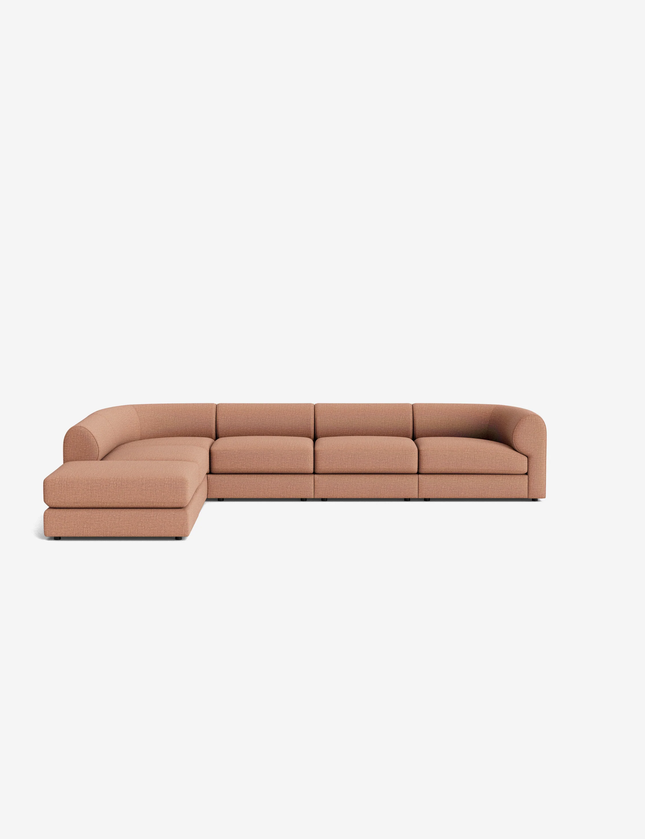 Sergio Modular Corner Sectional Sofa With Ottoman - Image 16