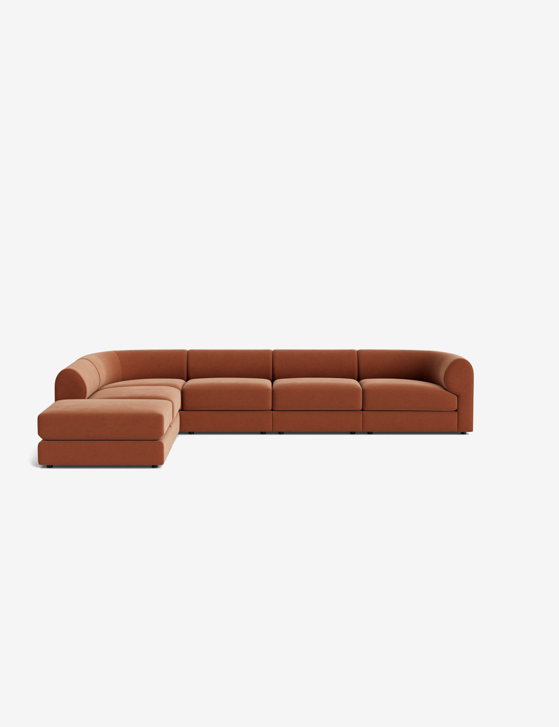 Sergio Modular Corner Sectional Sofa With Ottoman - Image 180