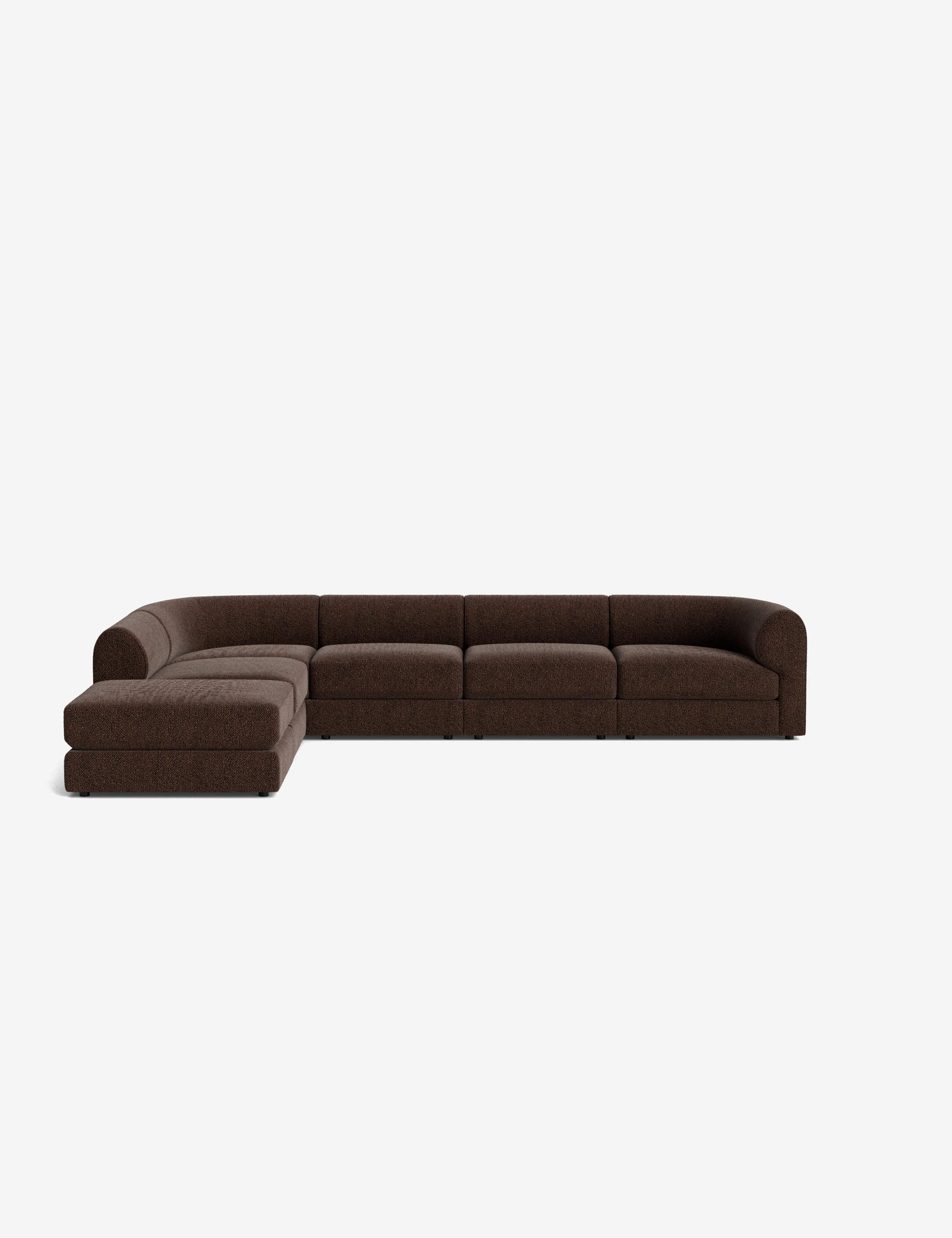 Sergio Modular Corner Sectional Sofa With Ottoman - Image 20