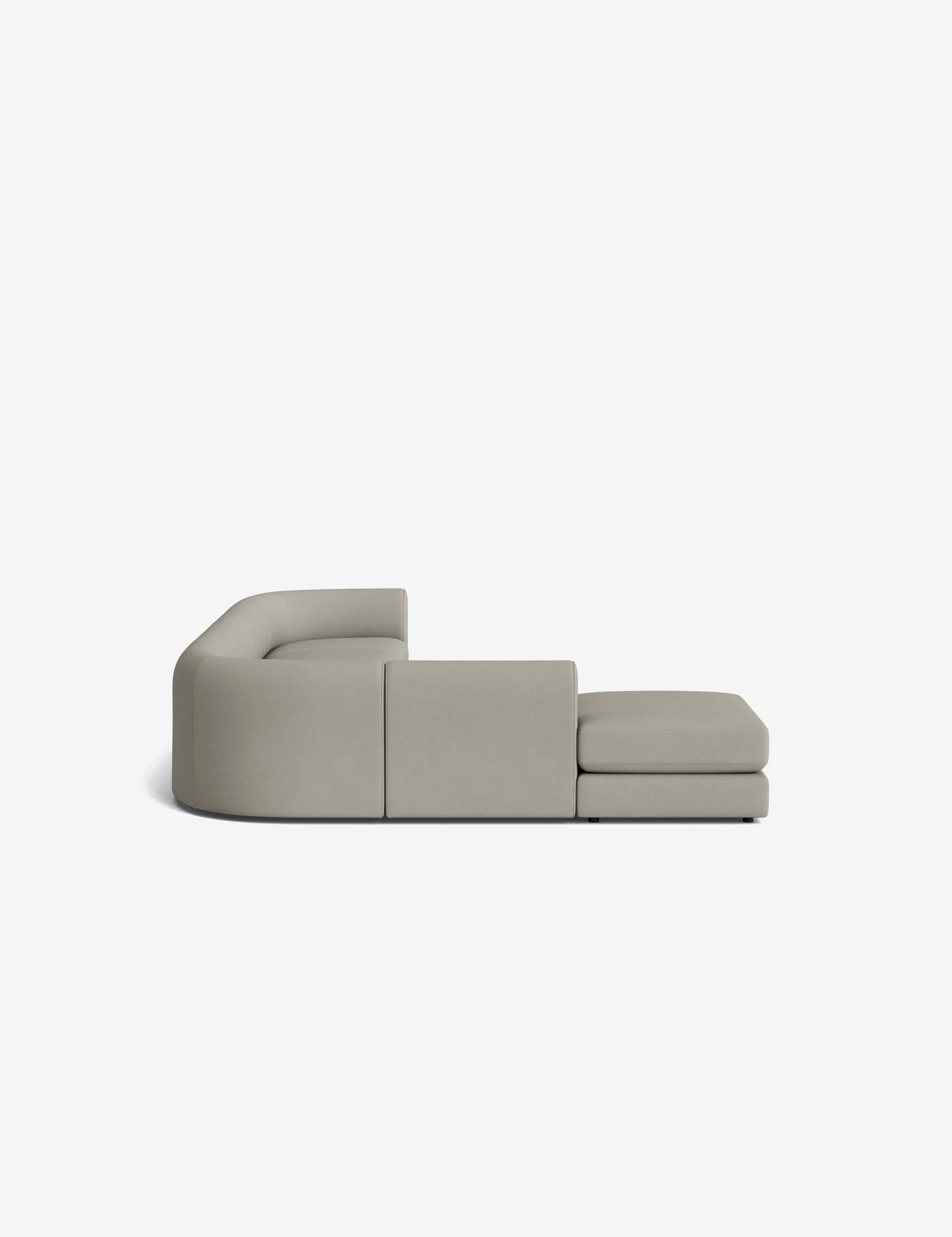 Sergio Modular Corner Sectional Sofa With Ottoman - Image 218