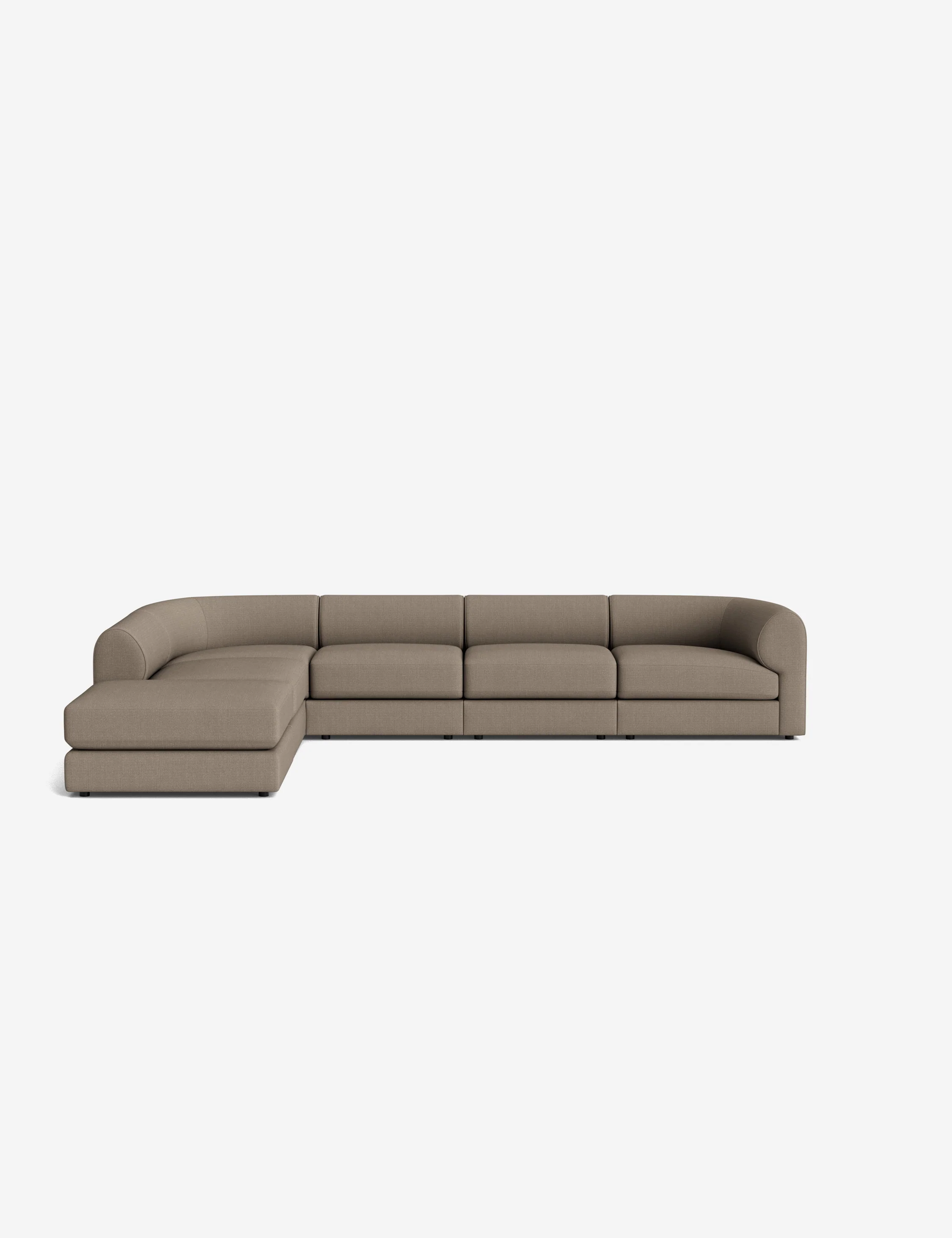 Sergio Modular Corner Sectional Sofa With Ottoman - Image 32