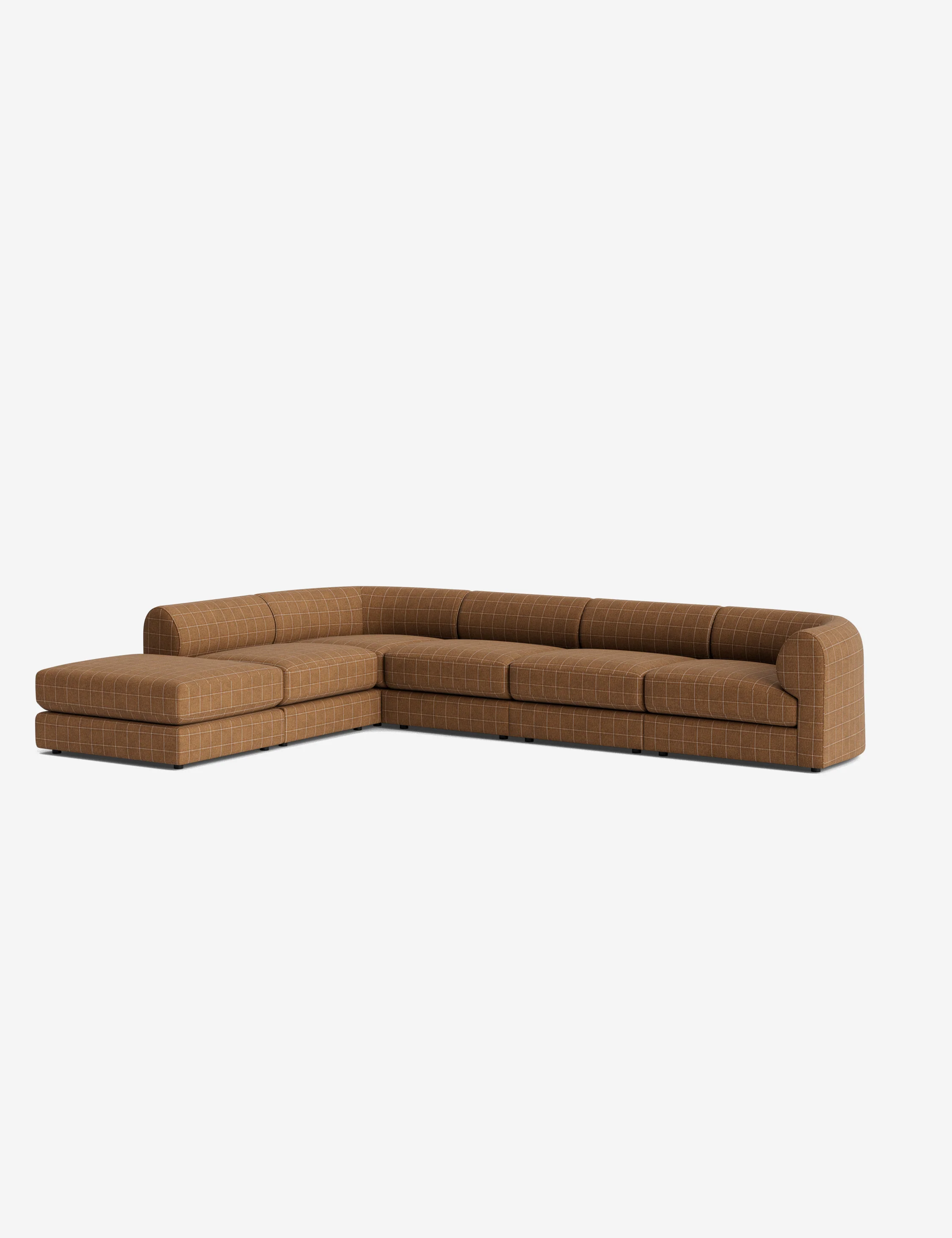 Sergio Modular Corner Sectional Sofa With Ottoman - Image 65