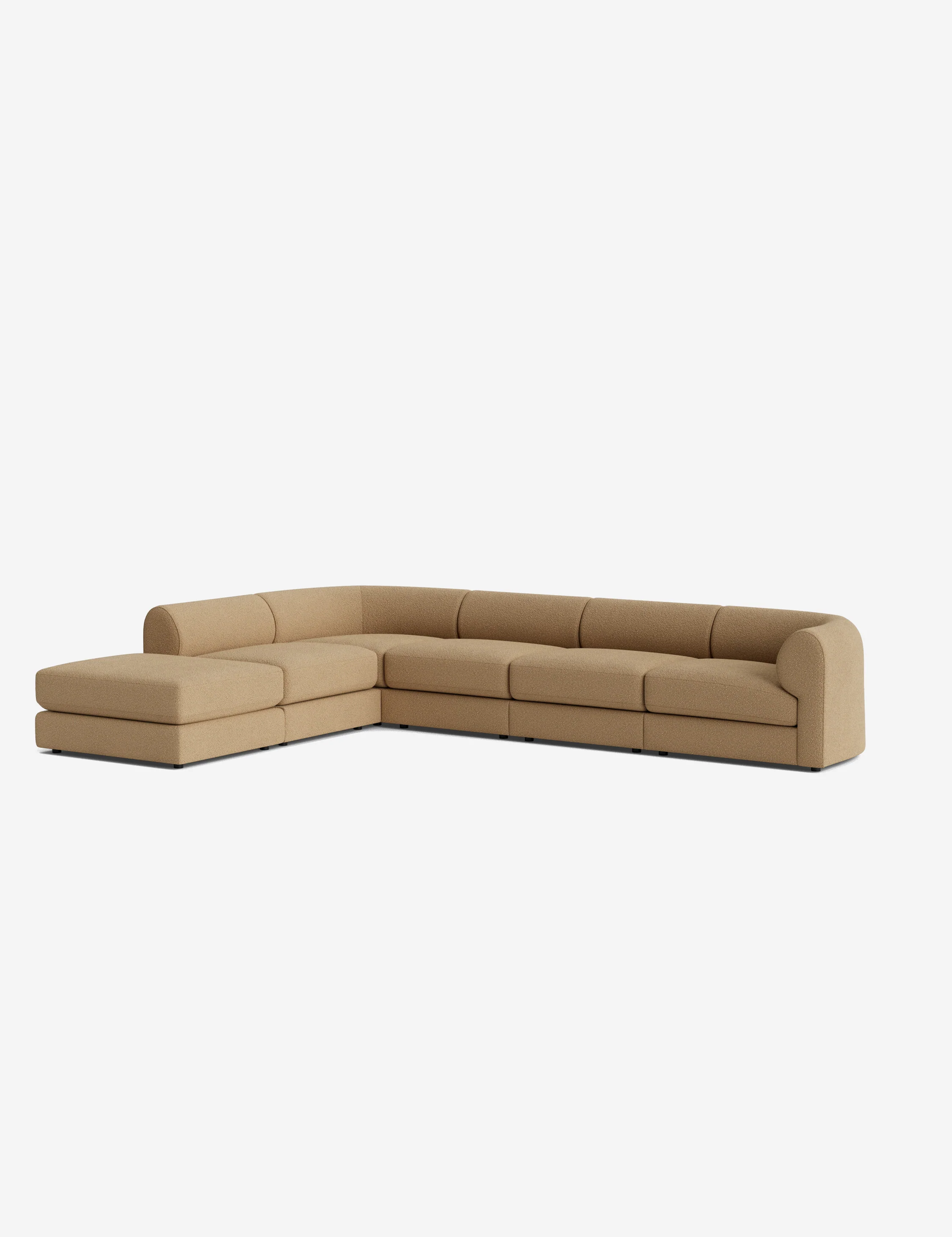 Sergio Modular Corner Sectional Sofa With Ottoman - Image 77