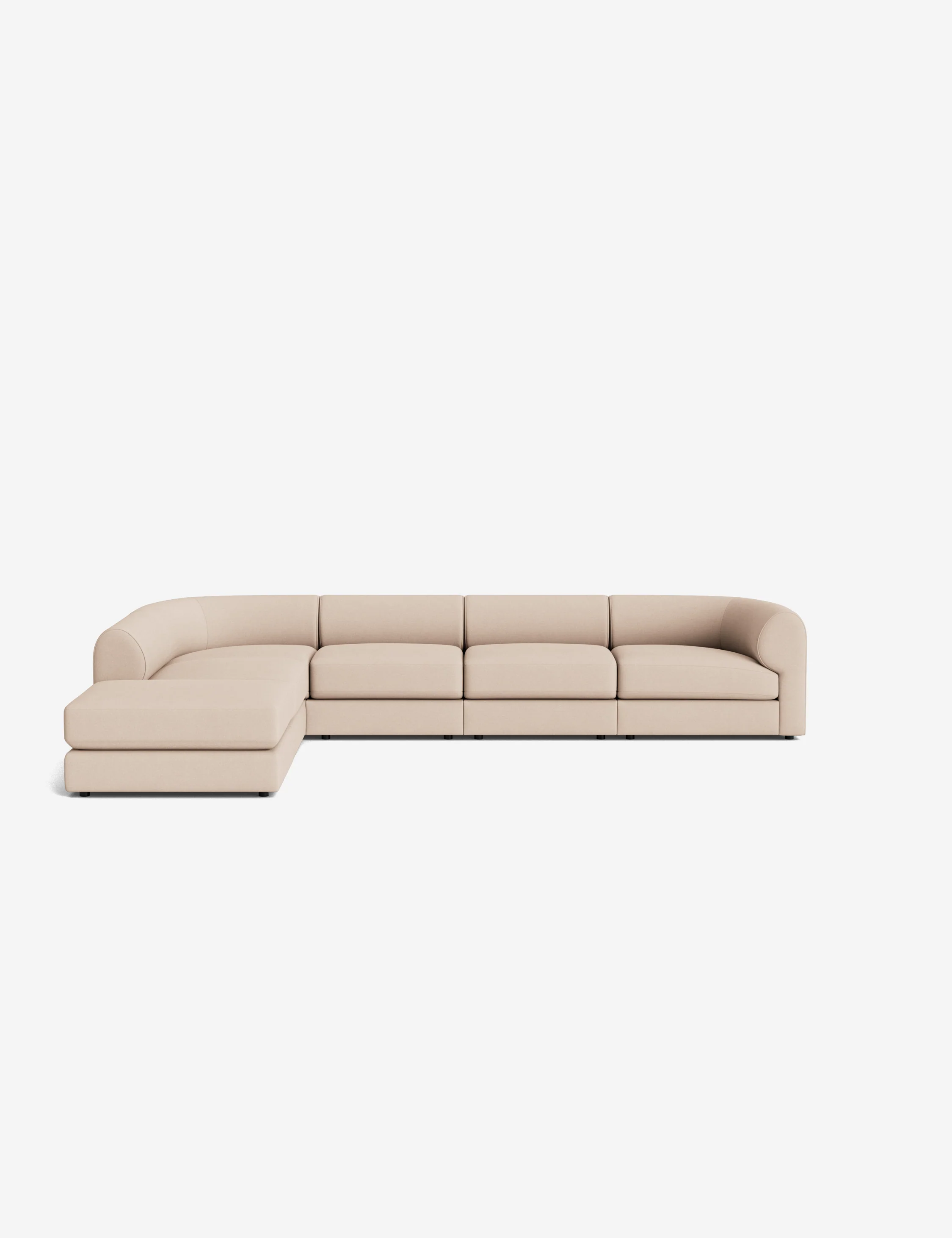 Sergio Modular Corner Sectional Sofa With Ottoman - Image 84