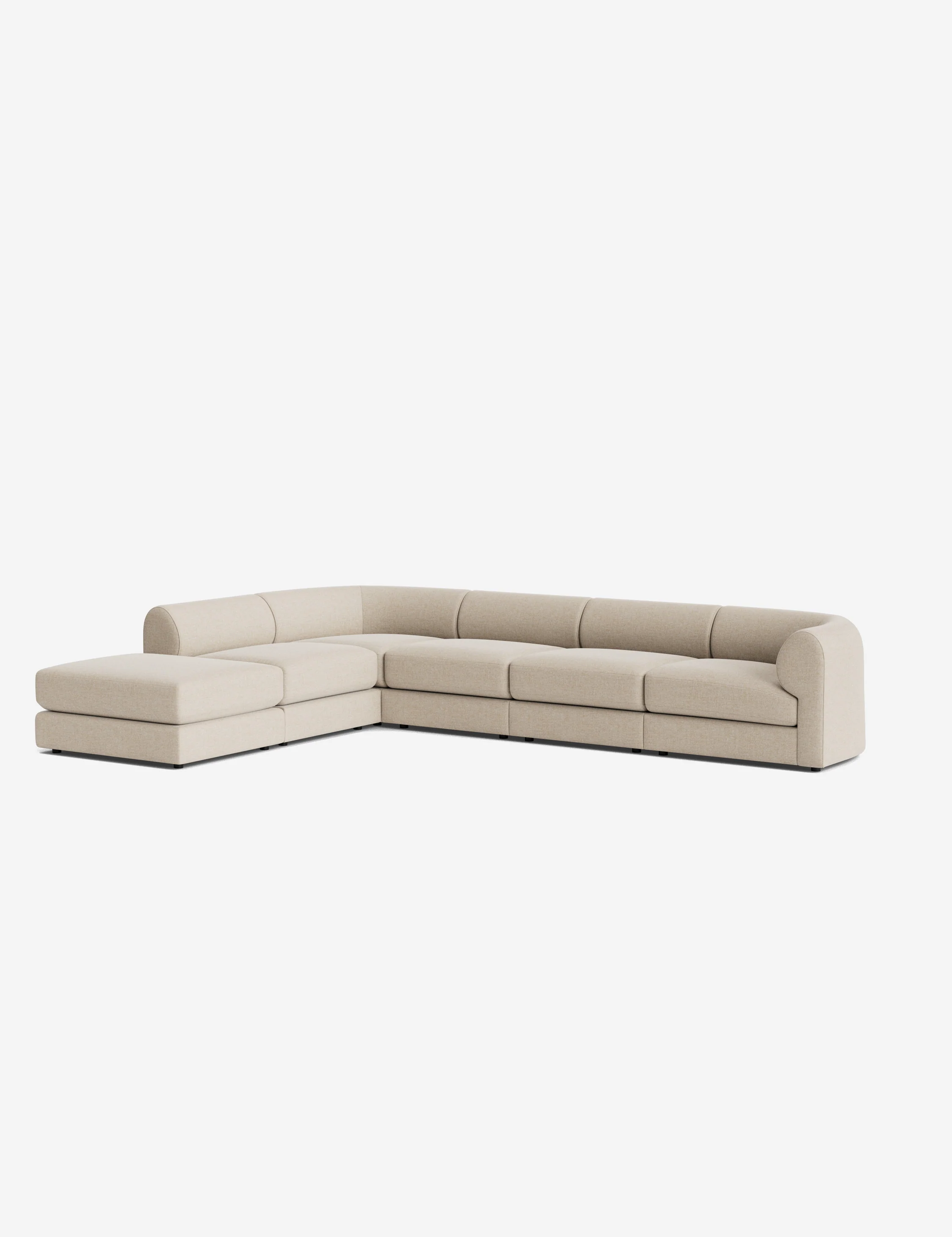 Sergio Modular Corner Sectional Sofa With Ottoman - Image 89