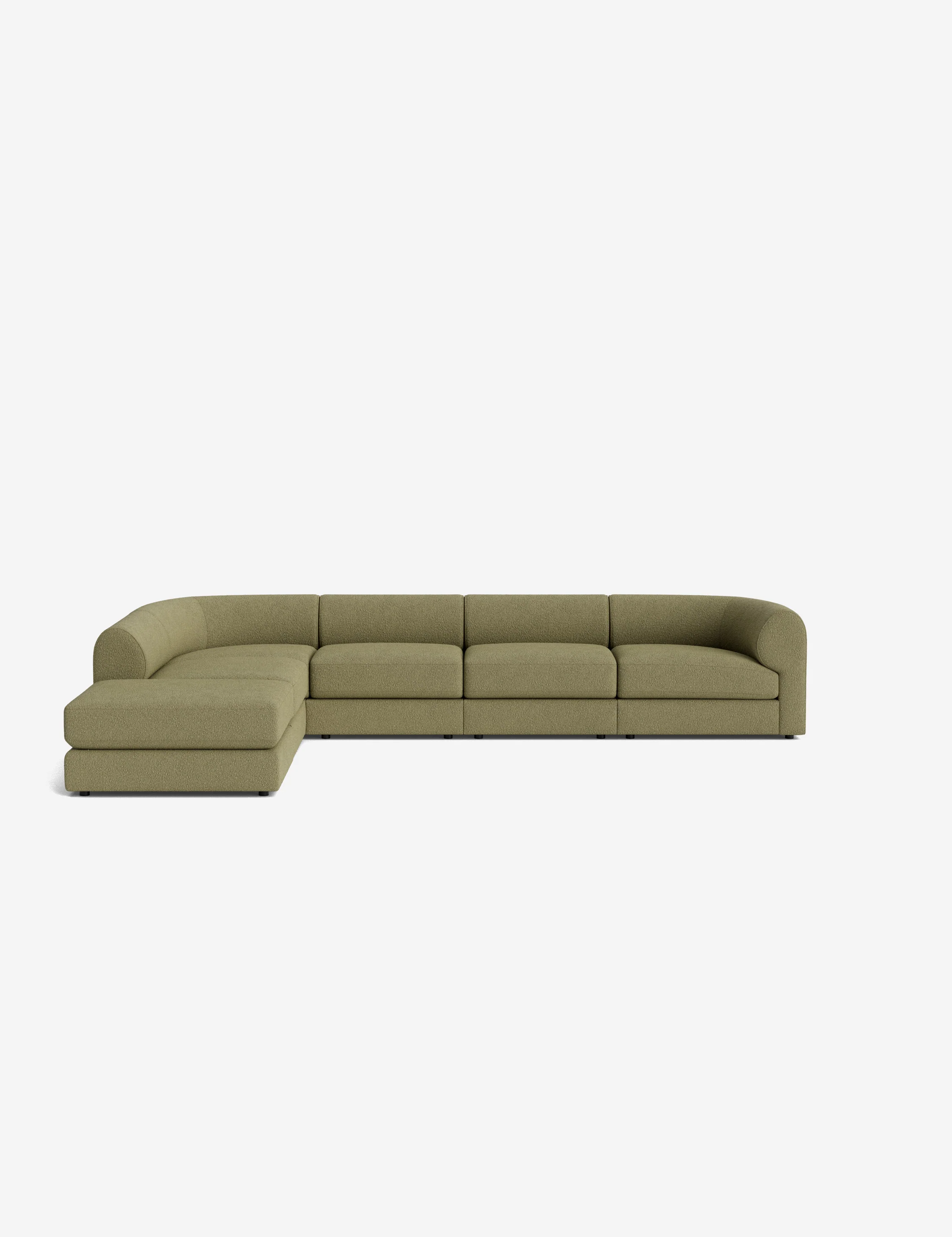 Sergio Modular Corner Sectional Sofa With Ottoman - Image 96