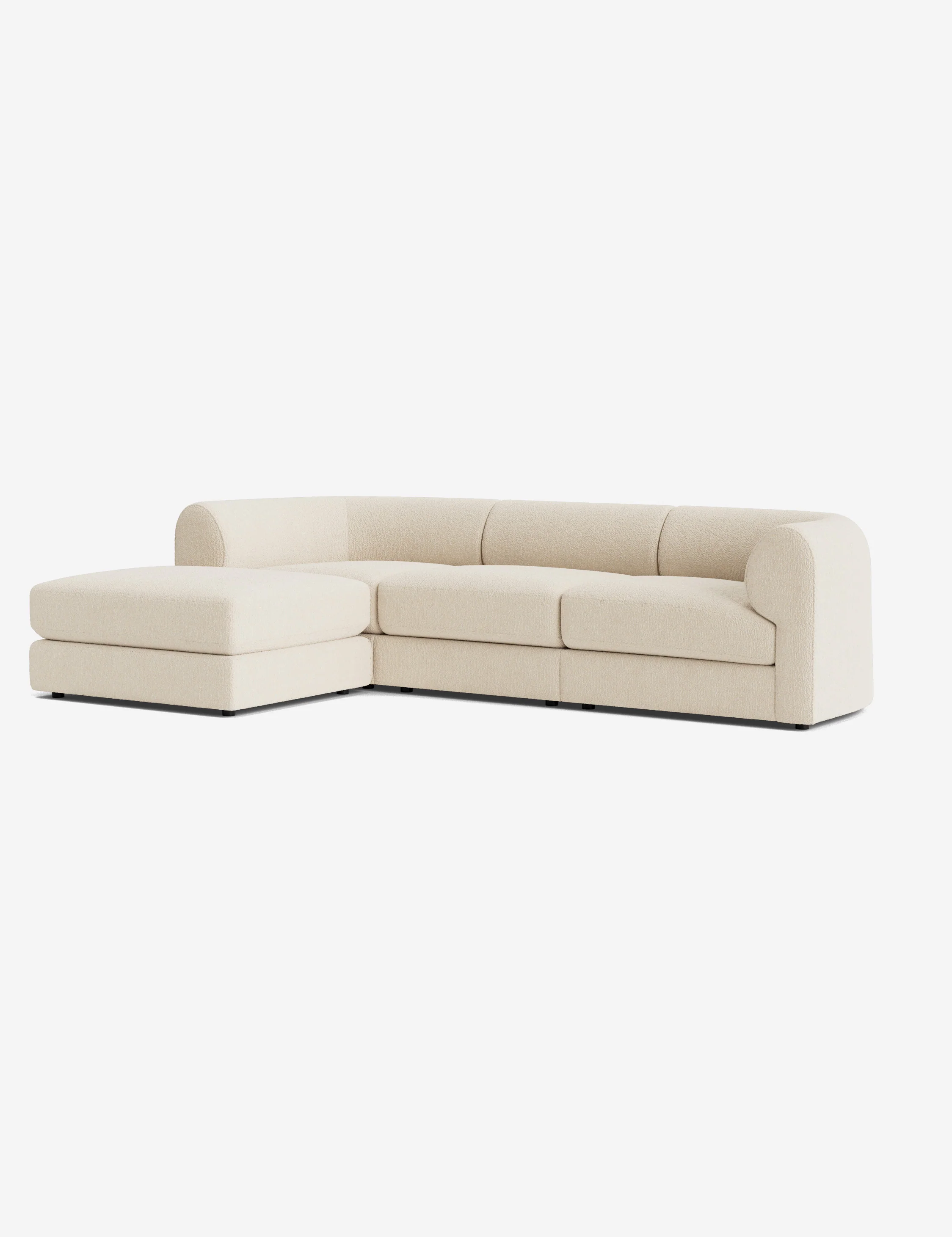 Sergio Modular Sectional Sofa With Ottoman - Image 2