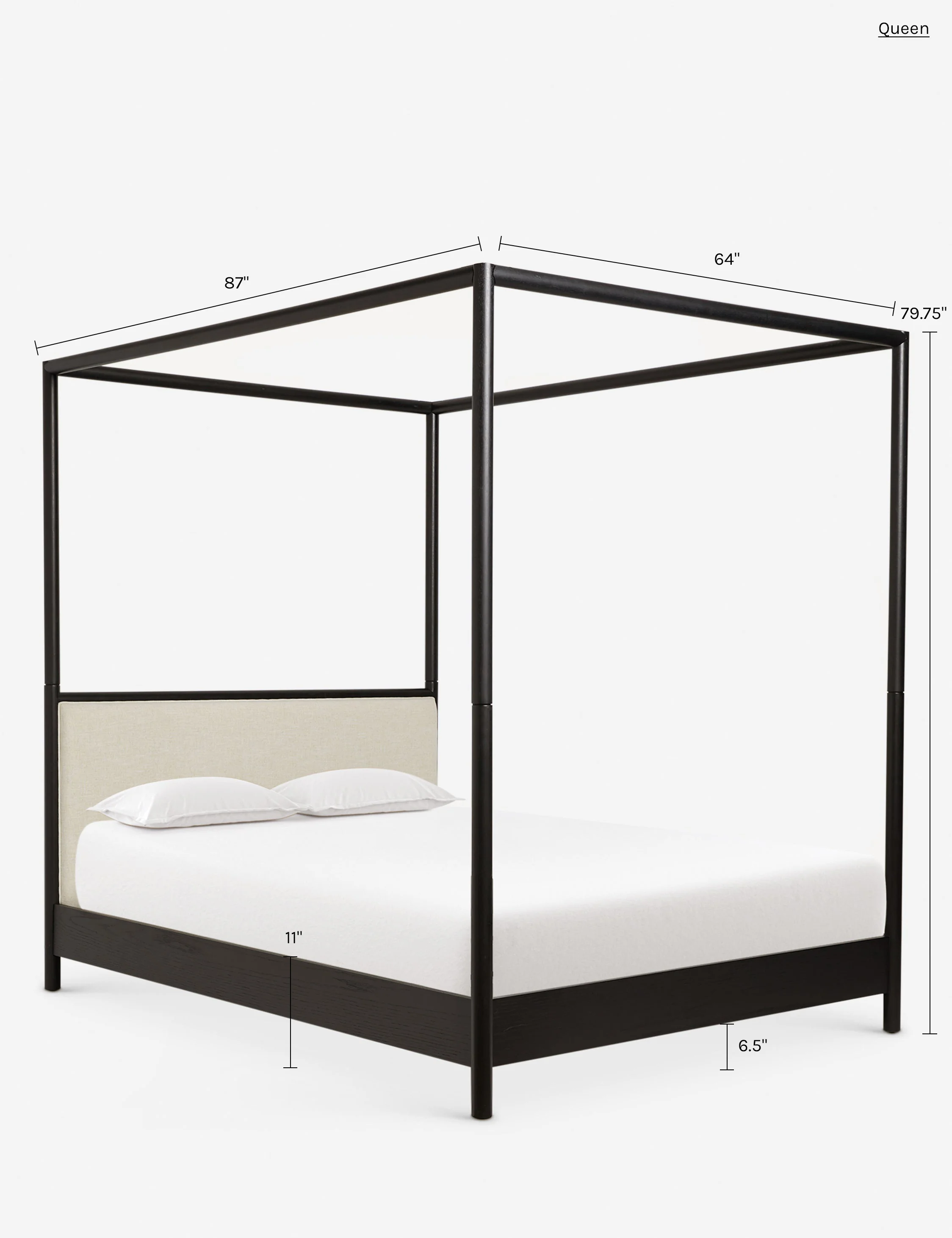 Simonette Canopy Bed - Image 6