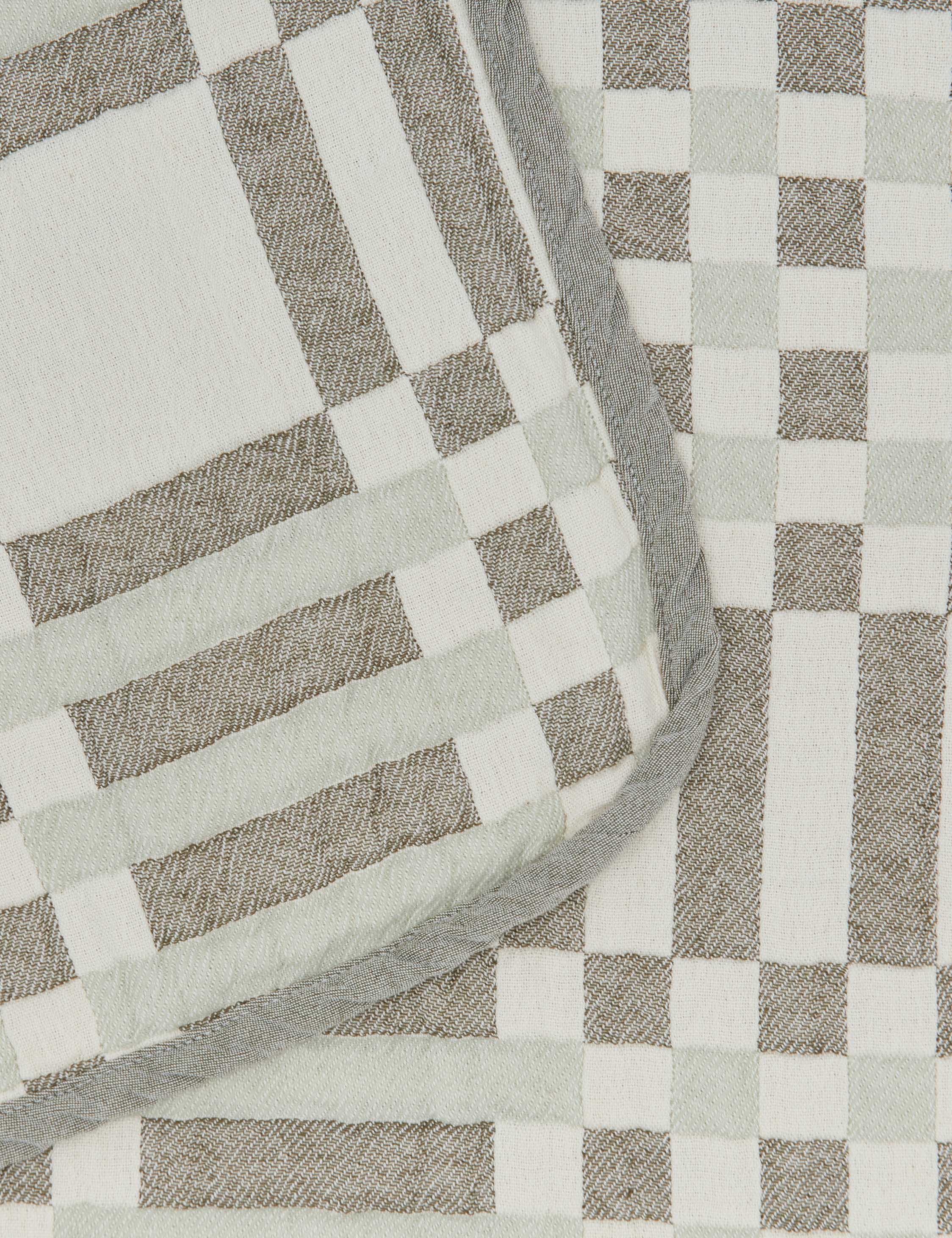 Simple Cotton Blanket by Hawkins New York - Image 3