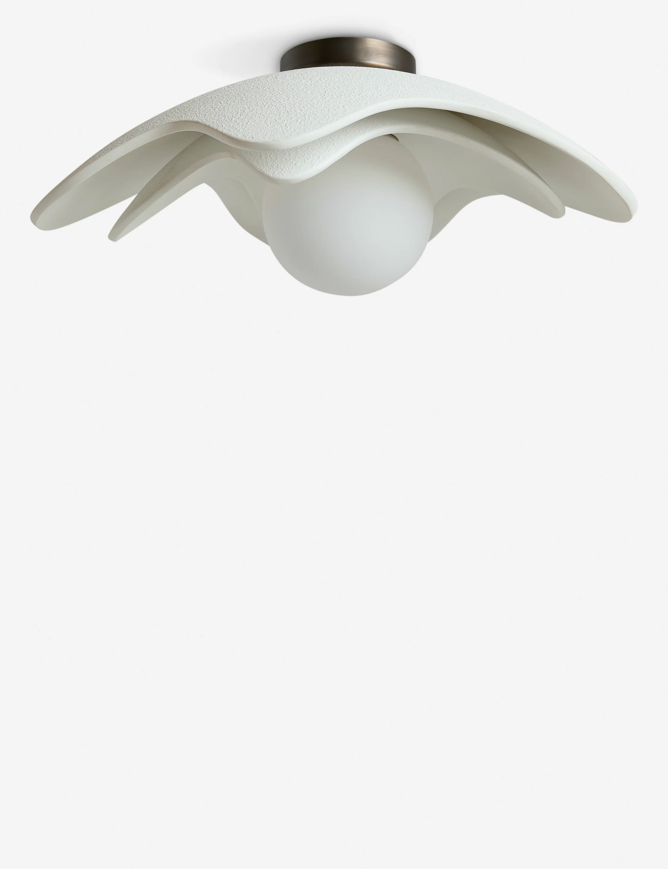 Soft Petal Flush Mount Light by Lolly Lolly Ceramics - Image 2