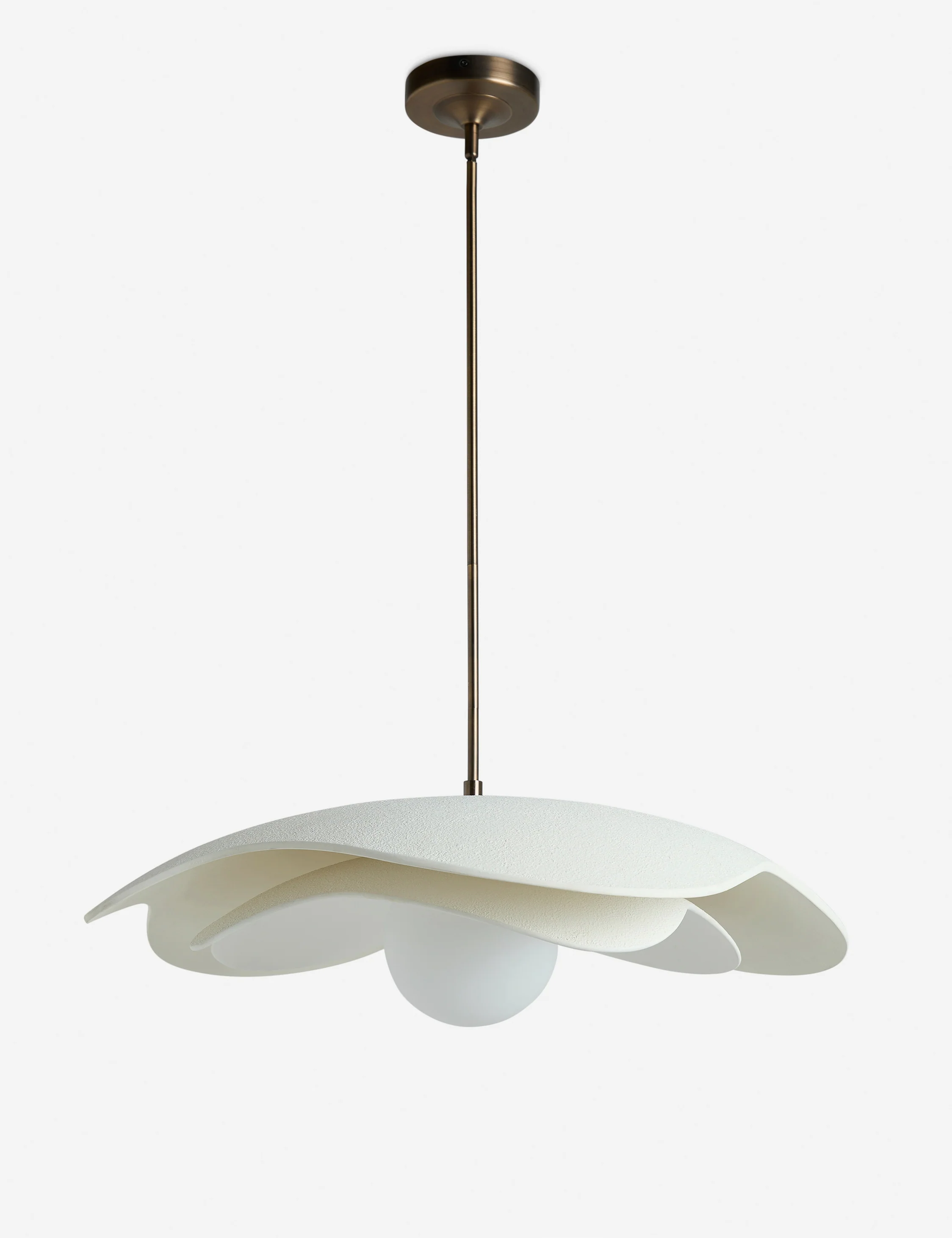 Soft Petal Pendant Light by Lolly Lolly Ceramics - Image 2