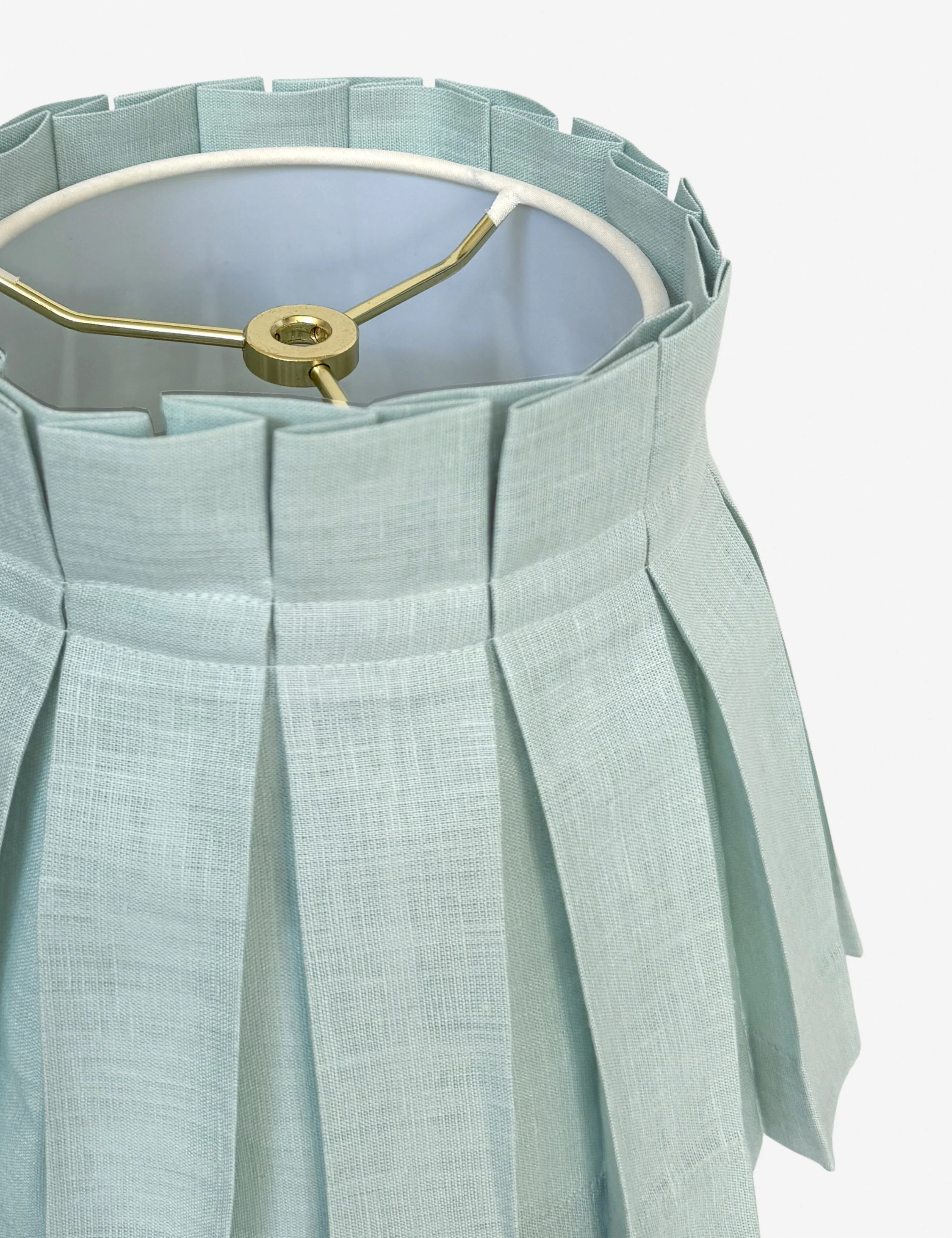 Solid Classic Box Pleat Lampshade by Cielle Home - Image 12
