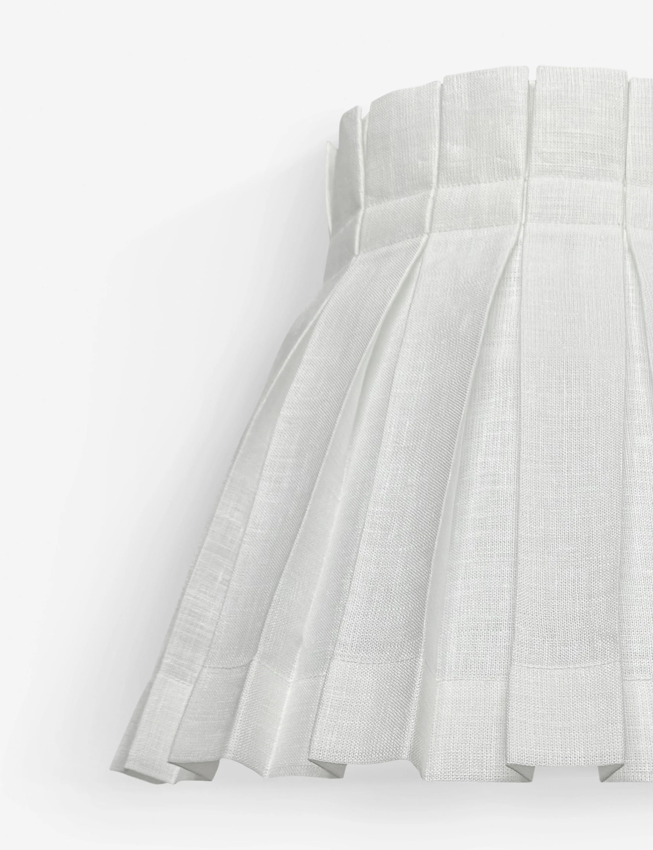Solid Classic Box Pleat Lampshade by Cielle Home - Image 3